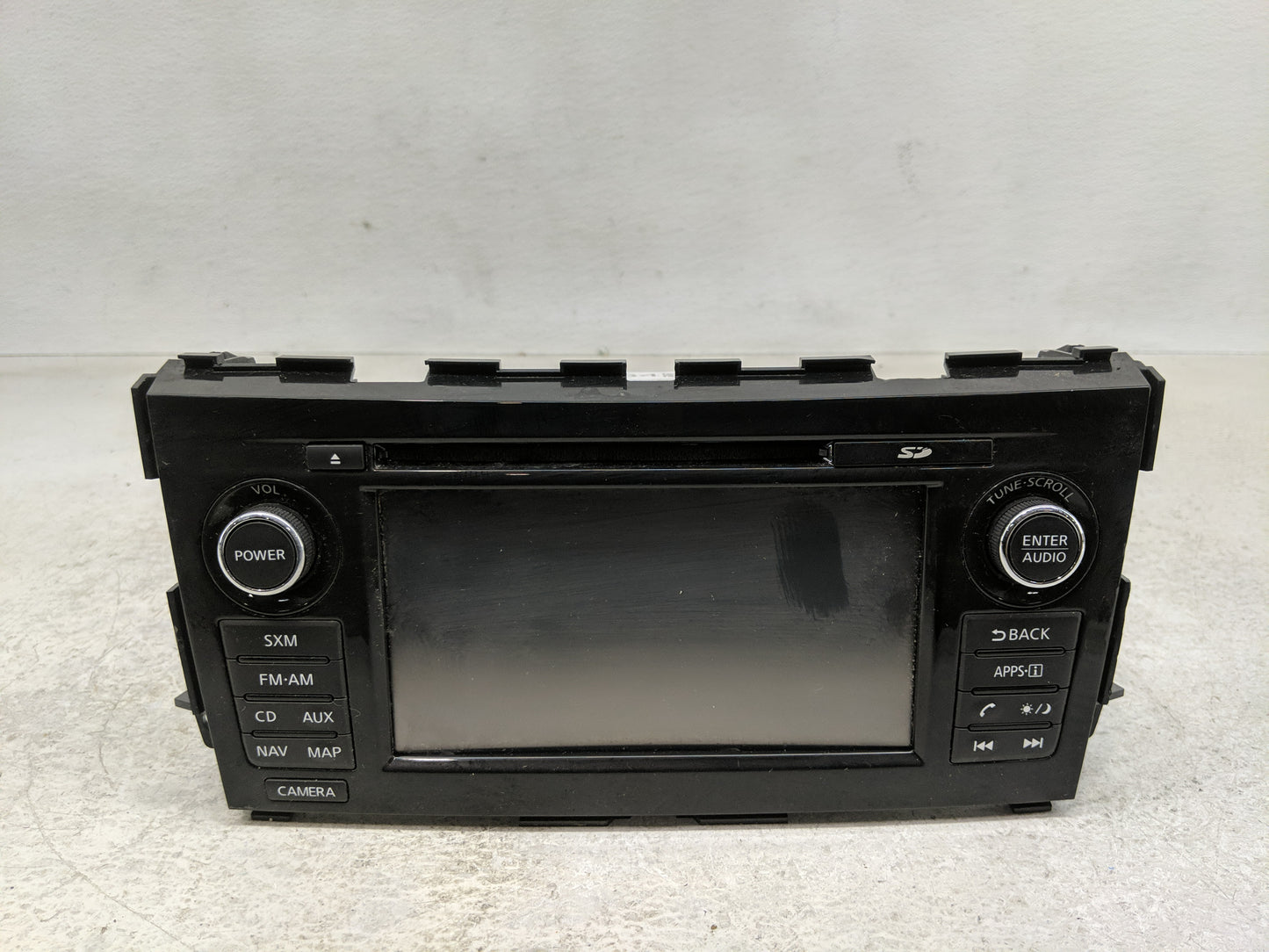 2015 Nissan Altima Radio AM FM Cd Player Receiver Replacement P/N:7 612 051 260 259159HP0A, 259159HP0B Fits OEM Used Auto Pa
