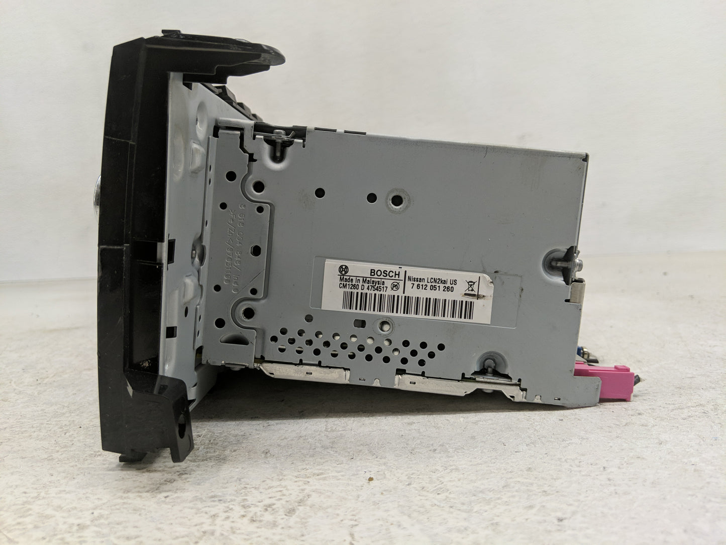 2015 Nissan Altima Radio AM FM Cd Player Receiver Replacement P/N:7 612 051 260 259159HP0A, 259159HP0B Fits OEM Used Auto Pa
