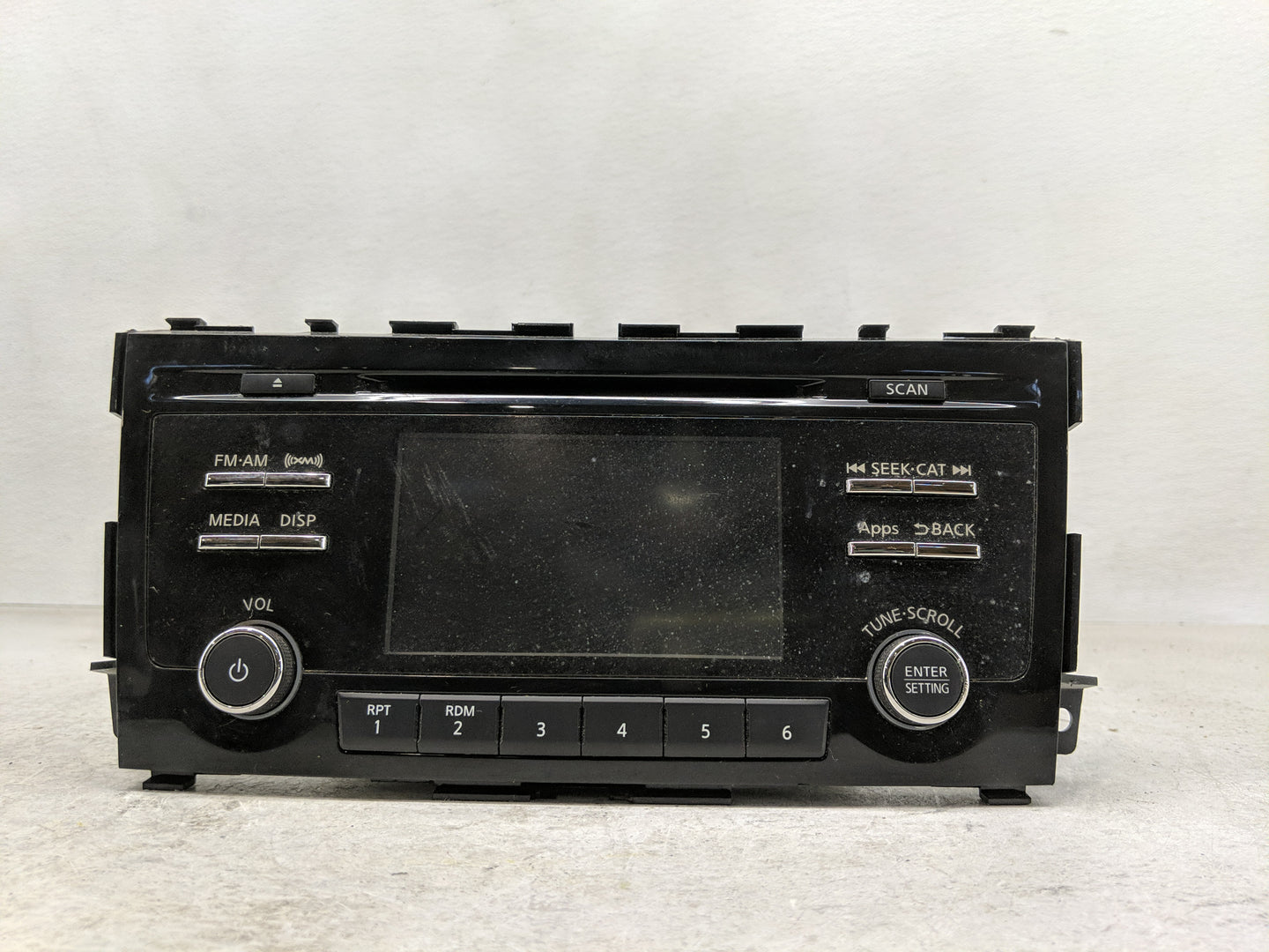 2013-2015 Nissan Altima Radio AM FM Cd Player Receiver Replacement P/N:28185-3TA1B Fits Fits 2013 2014 2015 OEM Used Auto Pa