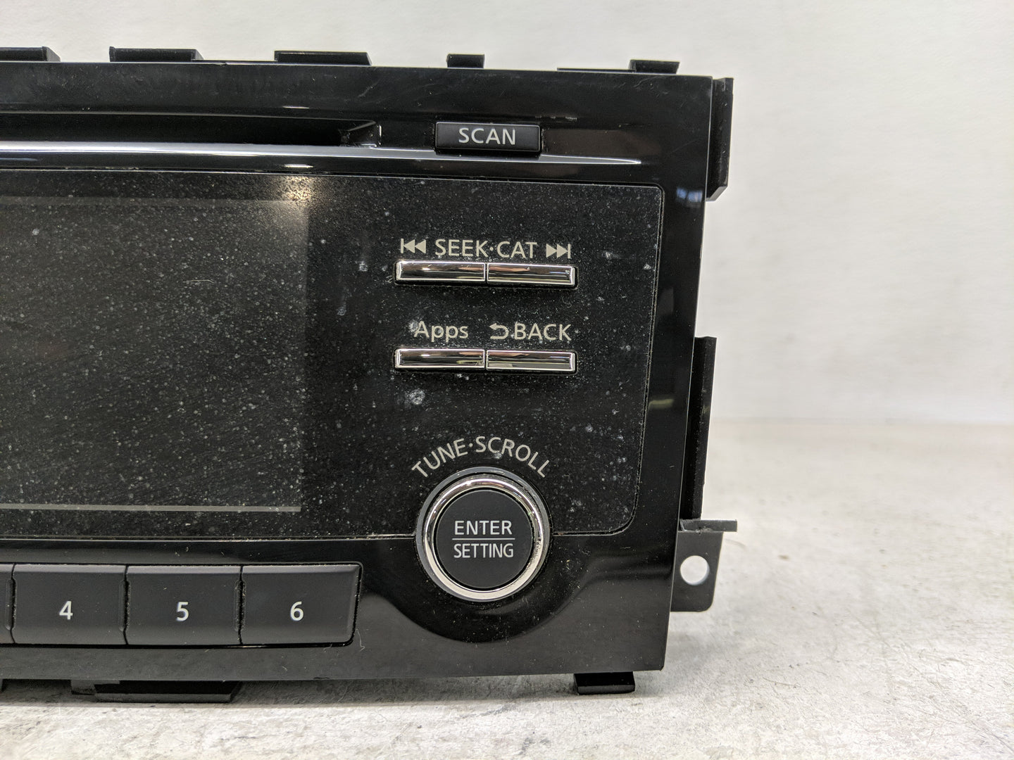 2013-2015 Nissan Altima Radio AM FM Cd Player Receiver Replacement P/N:28185-3TA1B Fits Fits 2013 2014 2015 OEM Used Auto Pa