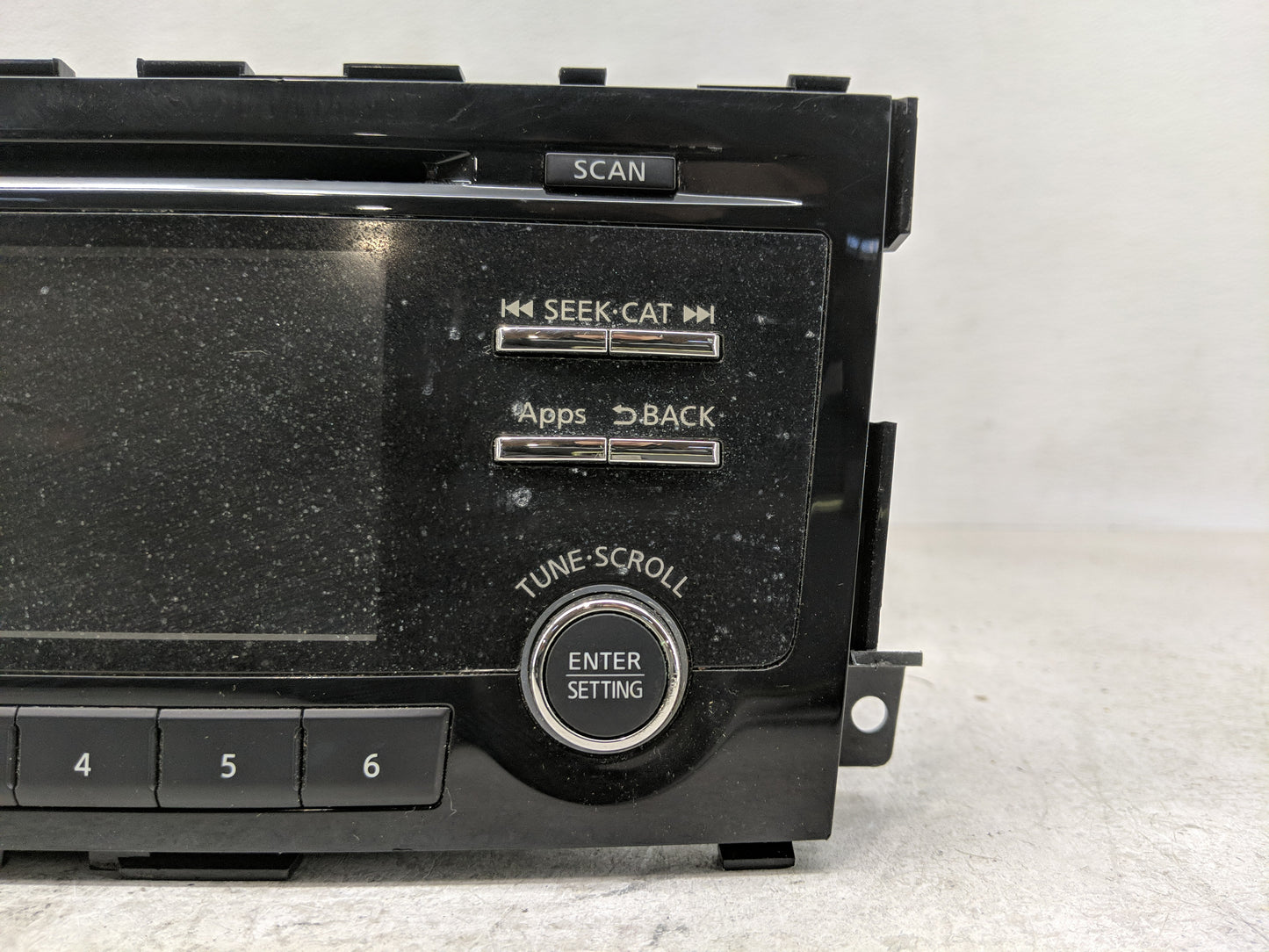 2013-2015 Nissan Altima Radio AM FM Cd Player Receiver Replacement P/N:28185-3TA1B Fits Fits 2013 2014 2015 OEM Used Auto Pa