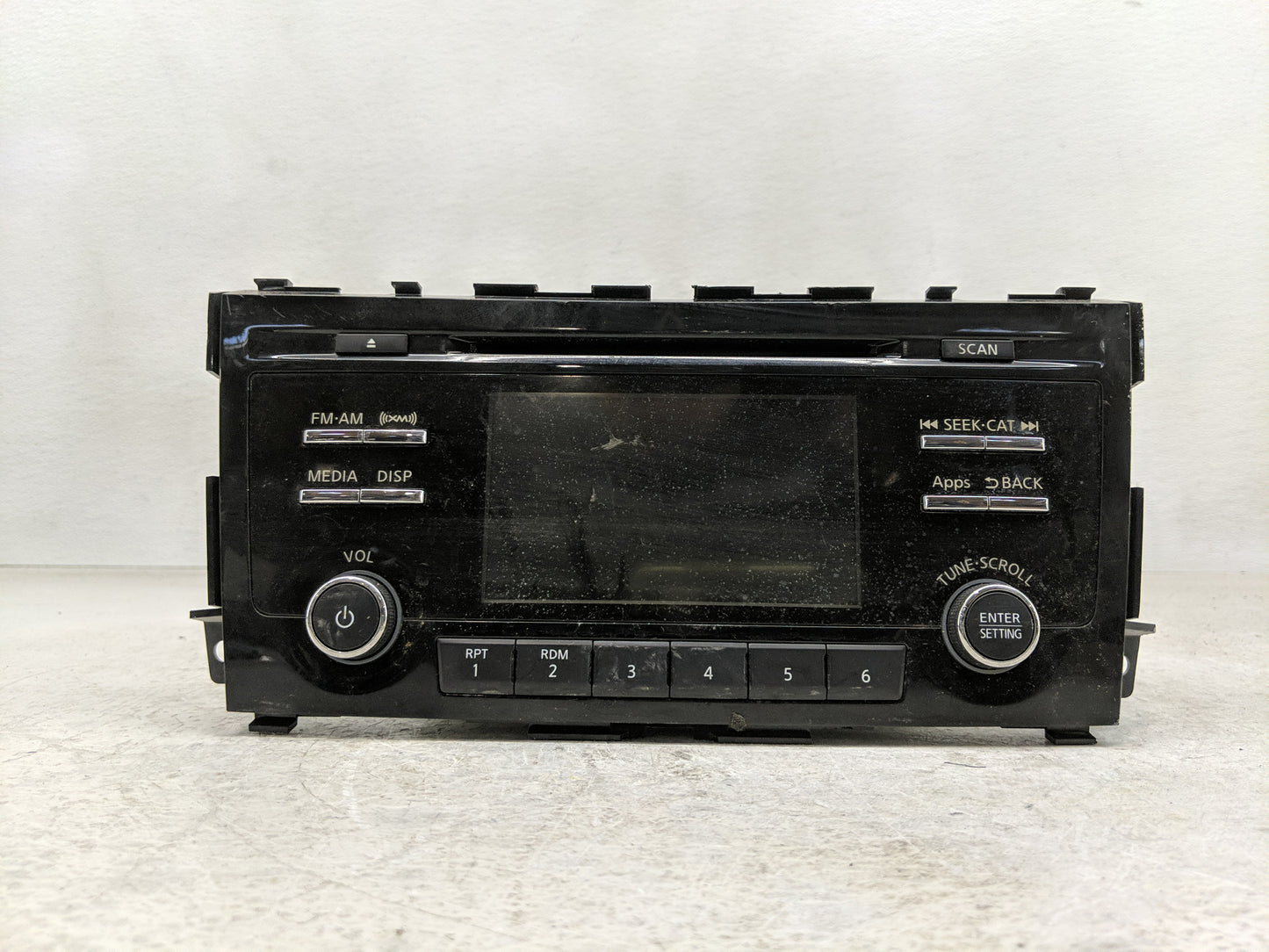 2013-2015 Nissan Altima Radio AM FM Cd Player Receiver Replacement P/N:28185 3TA1B Fits Fits 2013 2014 2015 OEM Used Auto Pa