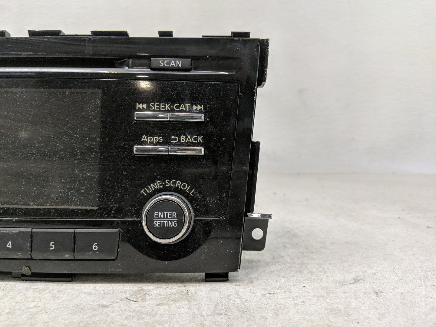 2013-2015 Nissan Altima Radio AM FM Cd Player Receiver Replacement P/N:28185 3TA1B Fits Fits 2013 2014 2015 OEM Used Auto Pa