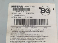 2013-2015 Nissan Altima Radio AM FM Cd Player Receiver Replacement P/N:28185 3TB0G Fits Fits 2013 2014 2015 OEM Used Auto Pa