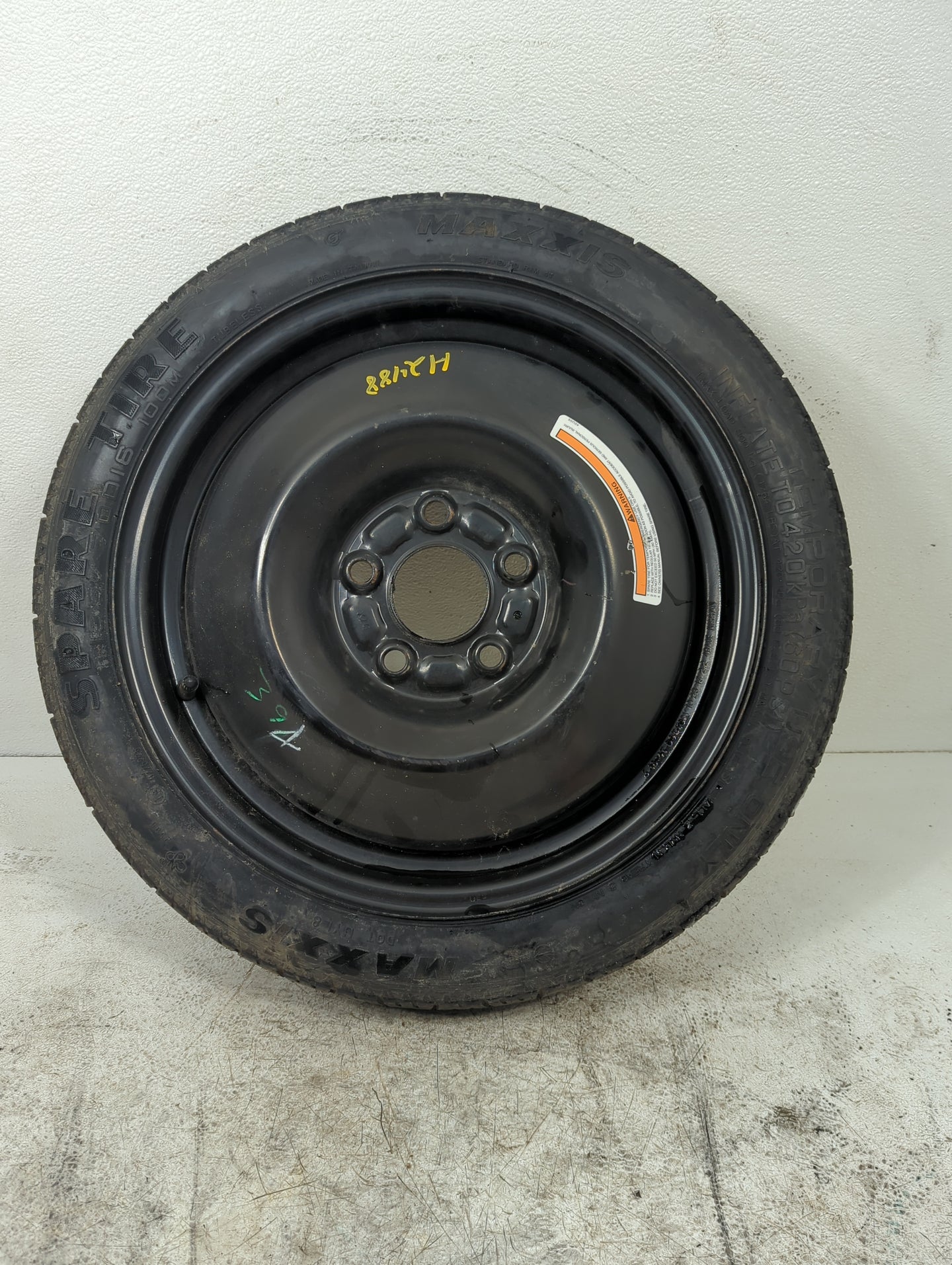 2013-2018 Nissan Altima Spare Donut Tire Wheel Rim Oem 1275615 - Oemusedautoparts1.com