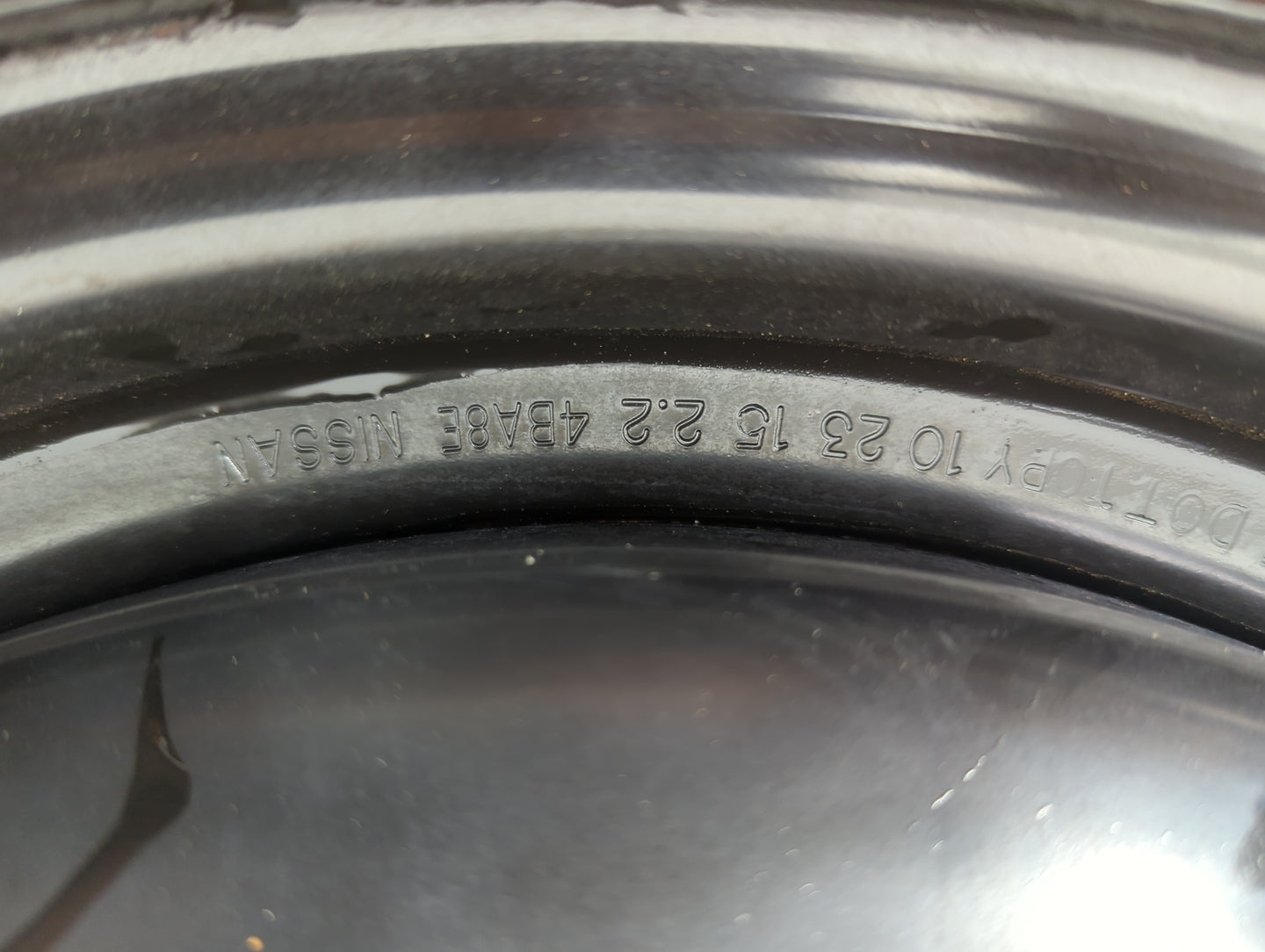 2013-2018 Nissan Altima Spare Donut Tire Wheel Rim Oem 1275615 - Oemusedautoparts1.com