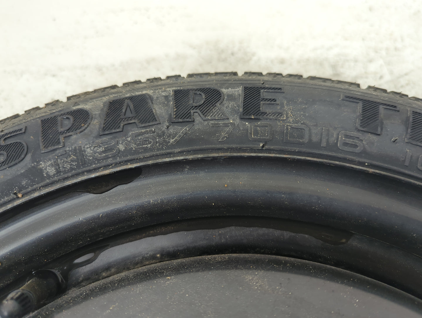 2013-2018 Nissan Altima Spare Donut Tire Wheel Rim Oem 1275615 - Oemusedautoparts1.com