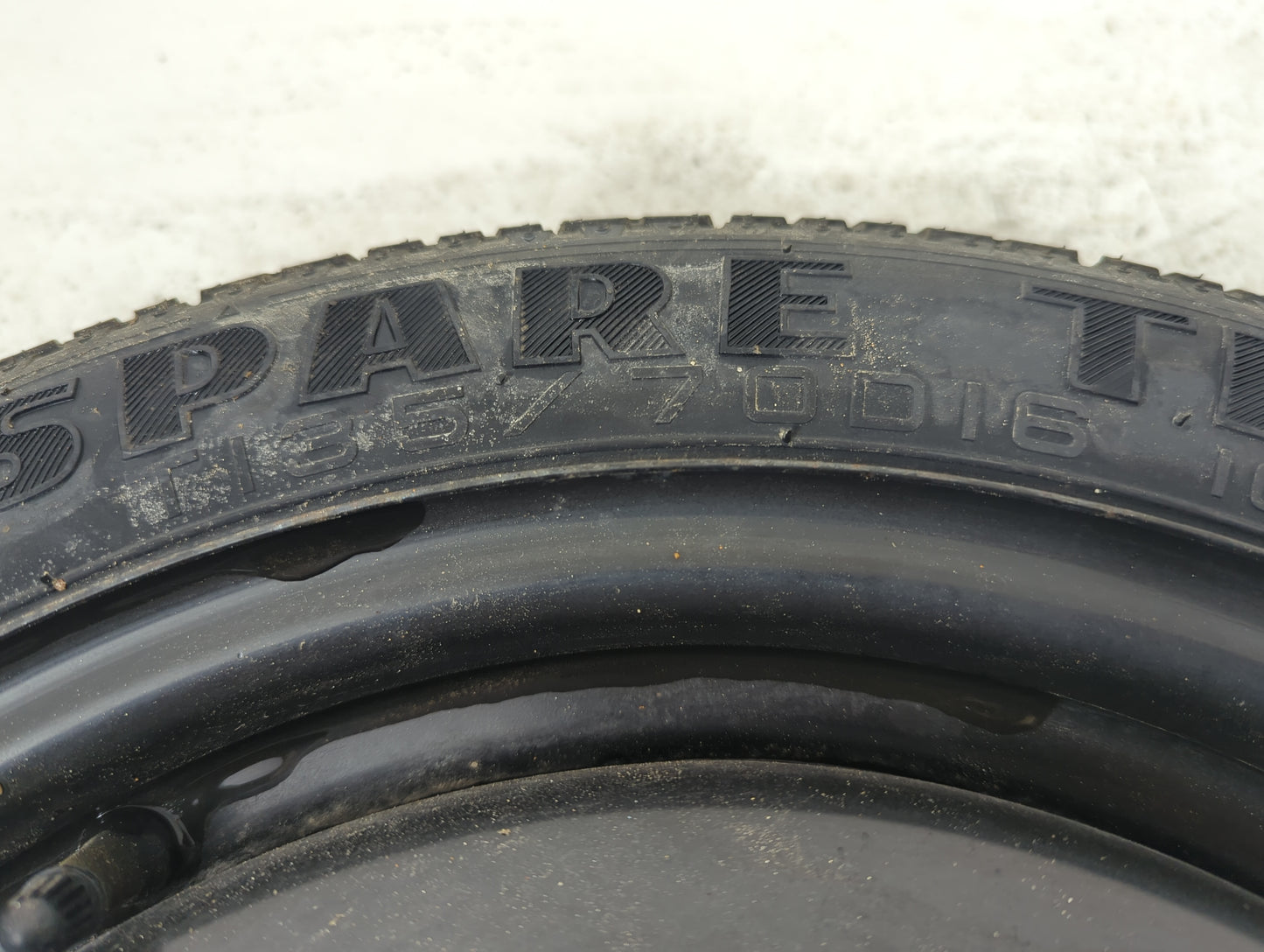 2013-2018 Nissan Altima Spare Donut Tire Wheel Rim Oem 1275615 - Oemusedautoparts1.com