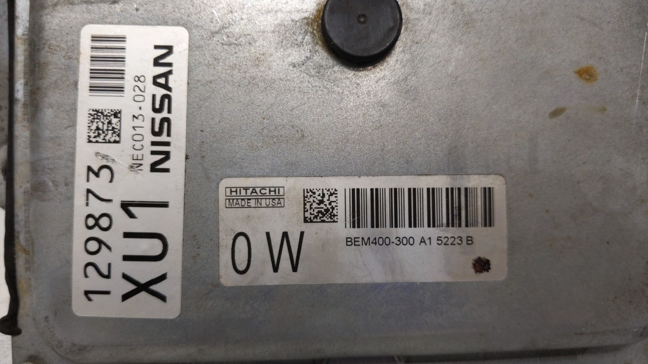 2015 Nissan Altima PCM Engine Control Computer ECU ECM PCU OEM P/N:BEM404-300 A1 NEC001-666, NEC013-028 Fits Fits 2013 2014 