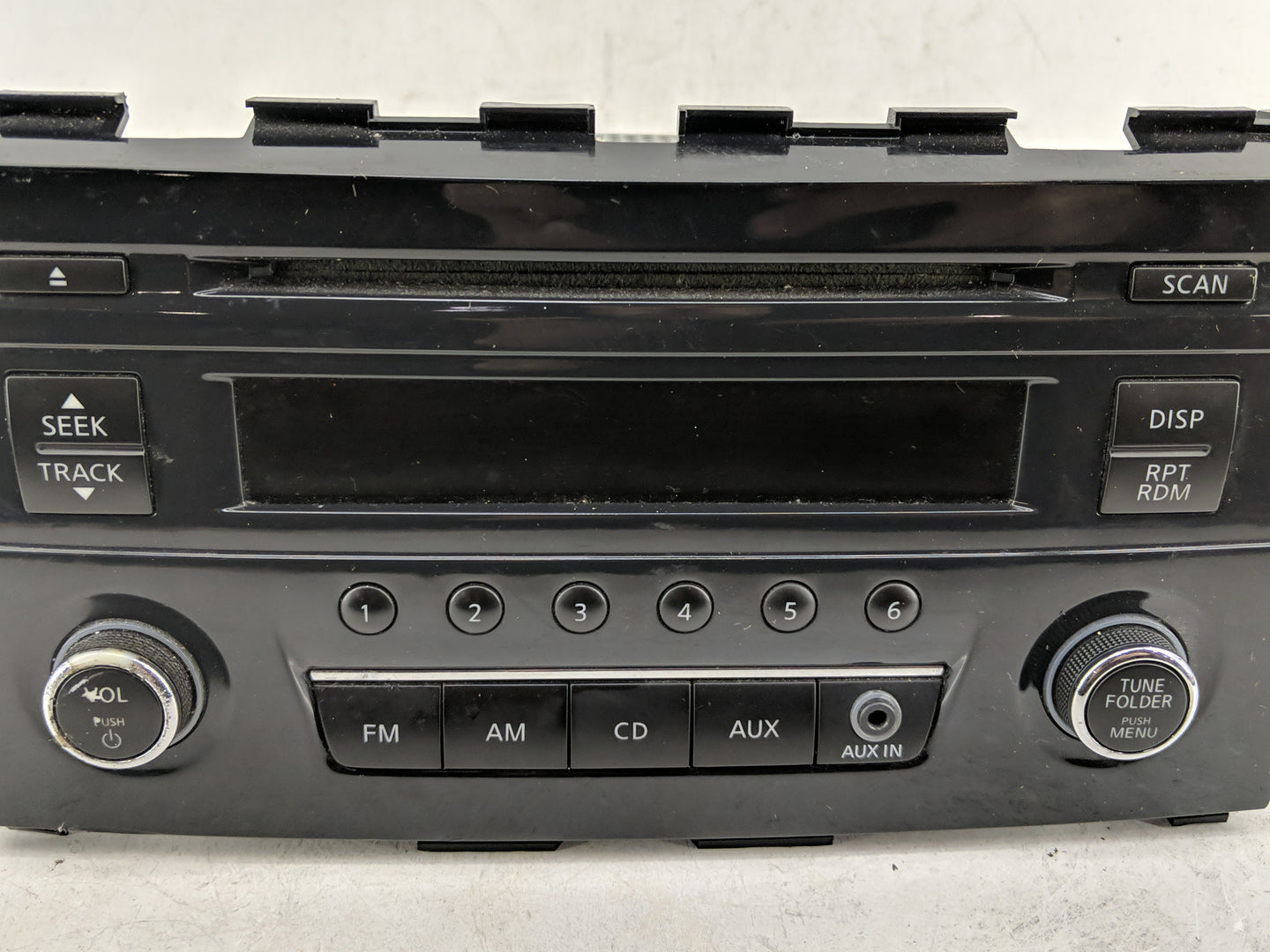 2013-2015 Nissan Altima Radio AM FM Cd Player Receiver Replacement P/N:28185 3T80G 28185 3TA1B Fits Fits 2013 2014 2015 OEM 
