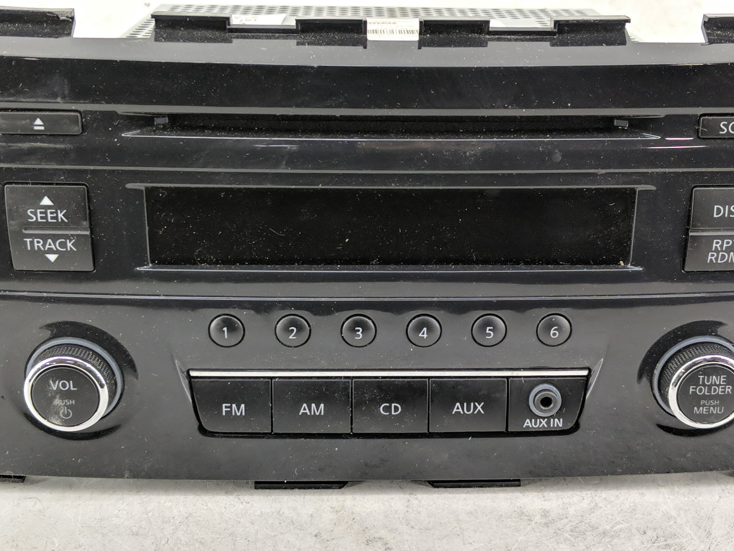 2013-2015 Nissan Altima Radio AM FM Cd Player Receiver Replacement P/N:28185 3TB0G Fits Fits 2013 2014 2015 OEM Used Auto Pa
