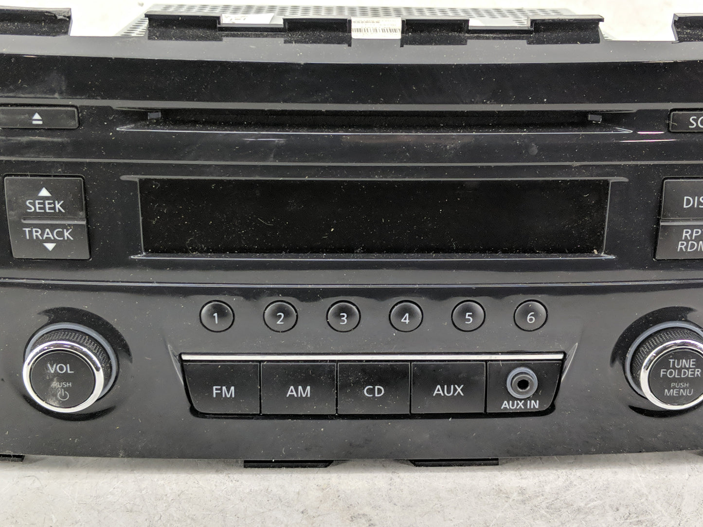 2013-2015 Nissan Altima Radio AM FM Cd Player Receiver Replacement P/N:28185 3TB0G Fits Fits 2013 2014 2015 OEM Used Auto Pa