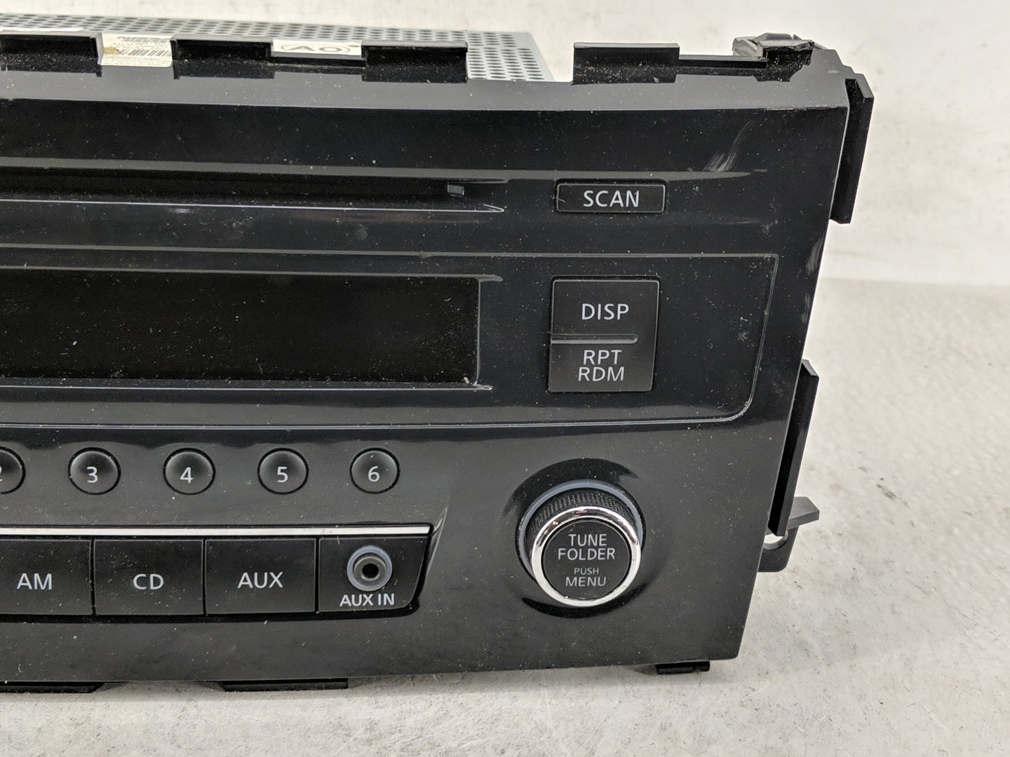 2013-2015 Nissan Altima Radio AM FM Cd Player Receiver Replacement P/N:28185 3TB0G Fits Fits 2013 2014 2015 OEM Used Auto Pa