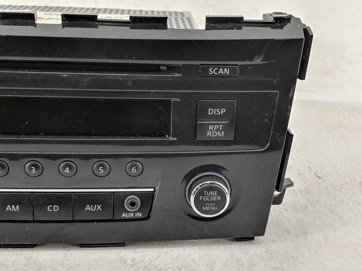 2013-2015 Nissan Altima Radio AM FM Cd Player Receiver Replacement P/N:28185 3TB0G Fits Fits 2013 2014 2015 OEM Used Auto Pa