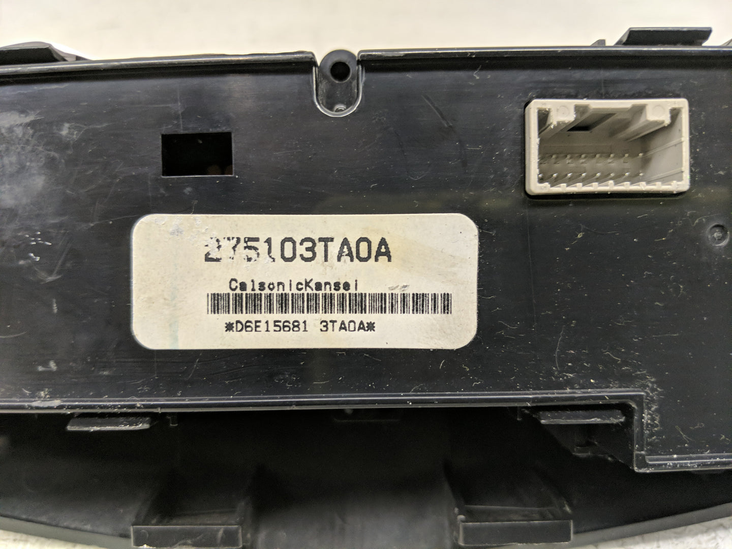 2015 Nissan Altima Climate Control Module Temperature AC/Heater Replacement P/N:275103TA0A Fits OEM Used Auto Parts - Oemuse