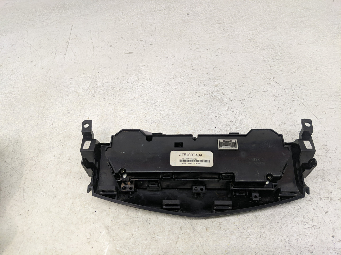 2015 Nissan Altima Climate Control Module Temperature AC/Heater Replacement P/N:275103TA0A Fits OEM Used Auto Parts - Oemuse