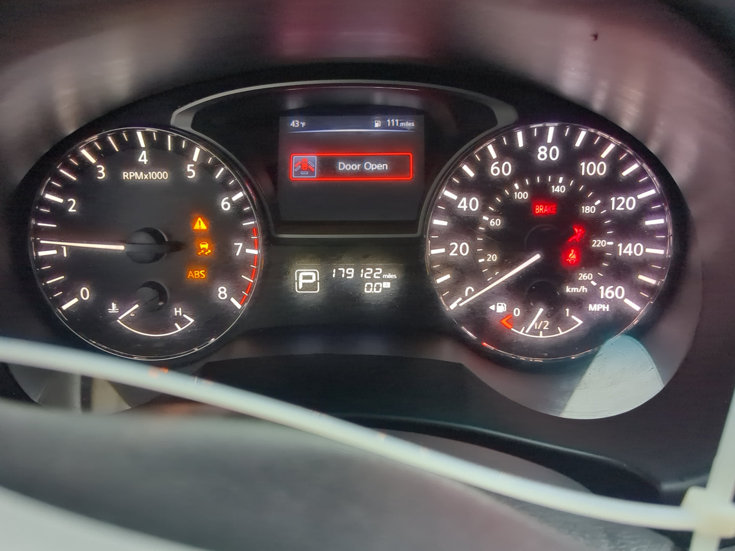 2015 Nissan Altima Instrument Cluster Speedometer Gauges Fits OEM Used Auto Parts - Oemusedautoparts1.com
