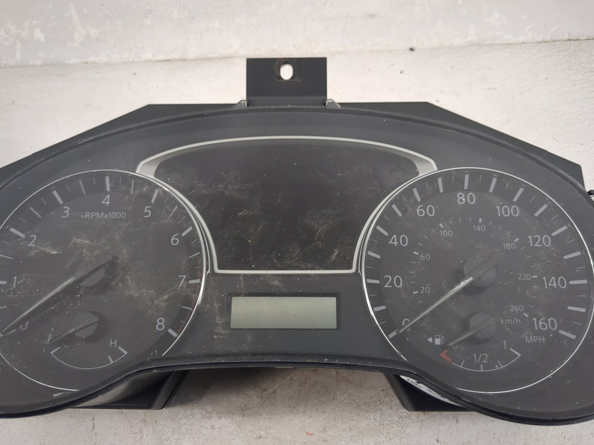 2015 Nissan Altima Instrument Cluster Speedometer Gauges P/N:24810 9HP0A Miles:179K Fits OEM Used Auto Parts - Oemusedautopa
