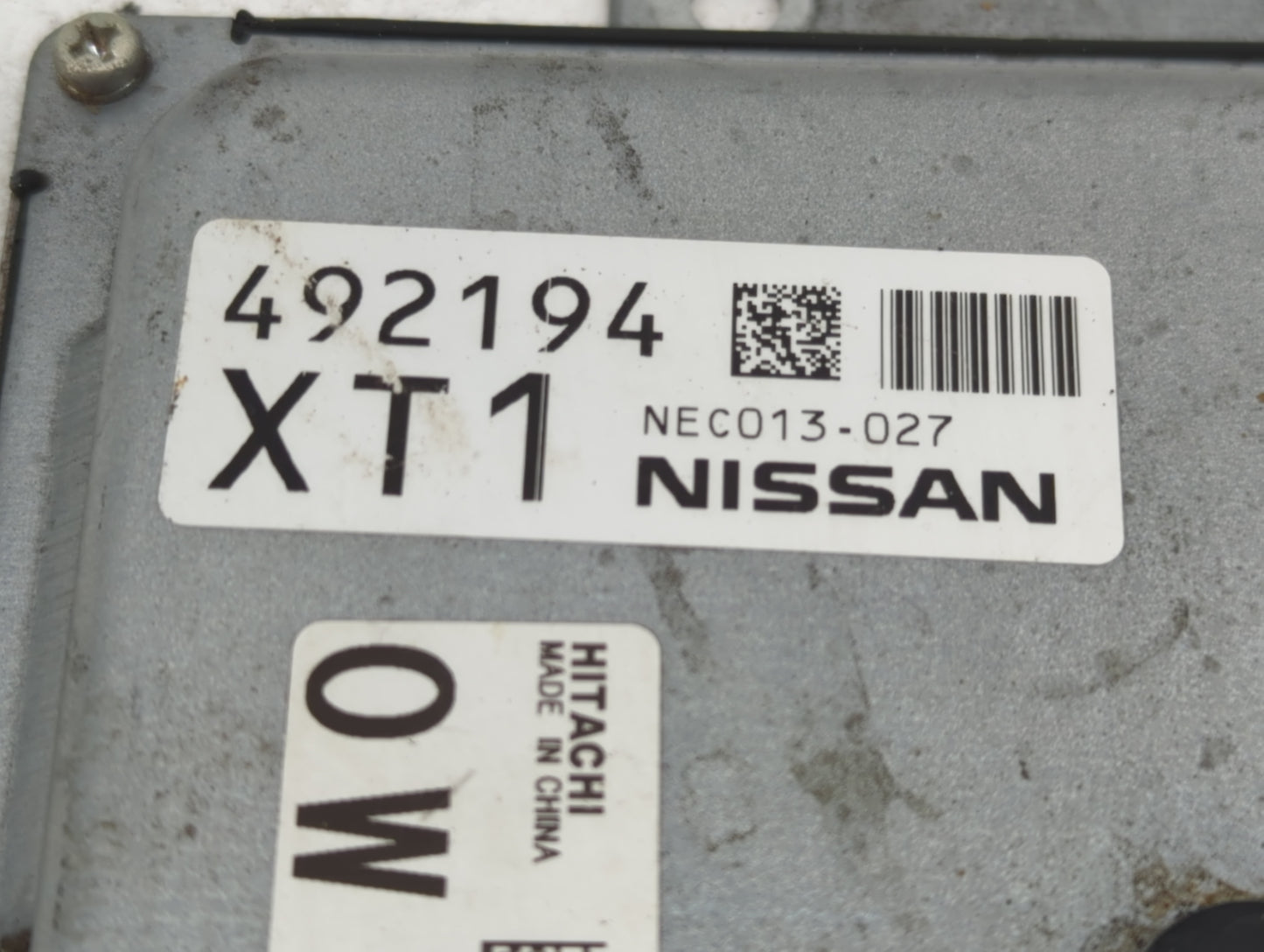 2015 Nissan Altima PCM Engine Control Computer ECU ECM PCU OEM P/N:NEC013-027 Fits Fits 2013 2014 OEM Used Auto Parts - Oemu