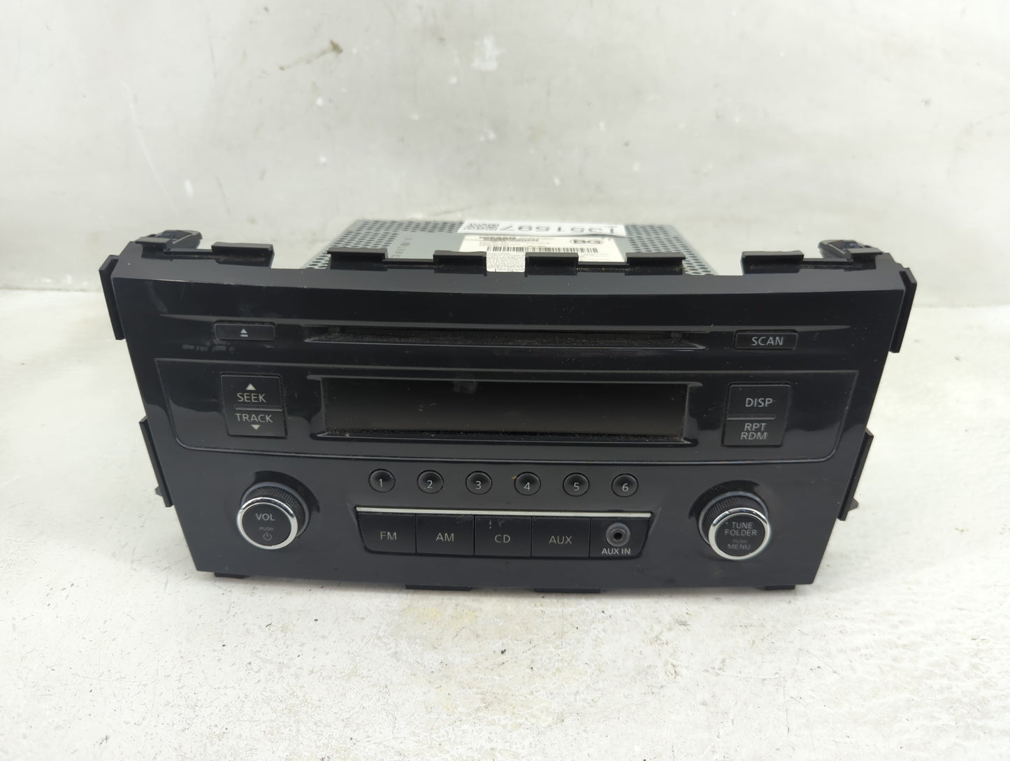 2013-2015 Nissan Altima Radio AM FM Cd Player Receiver Replacement P/N:28185 3TB0G Fits Fits 2013 2014 2015 OEM Used Auto Pa