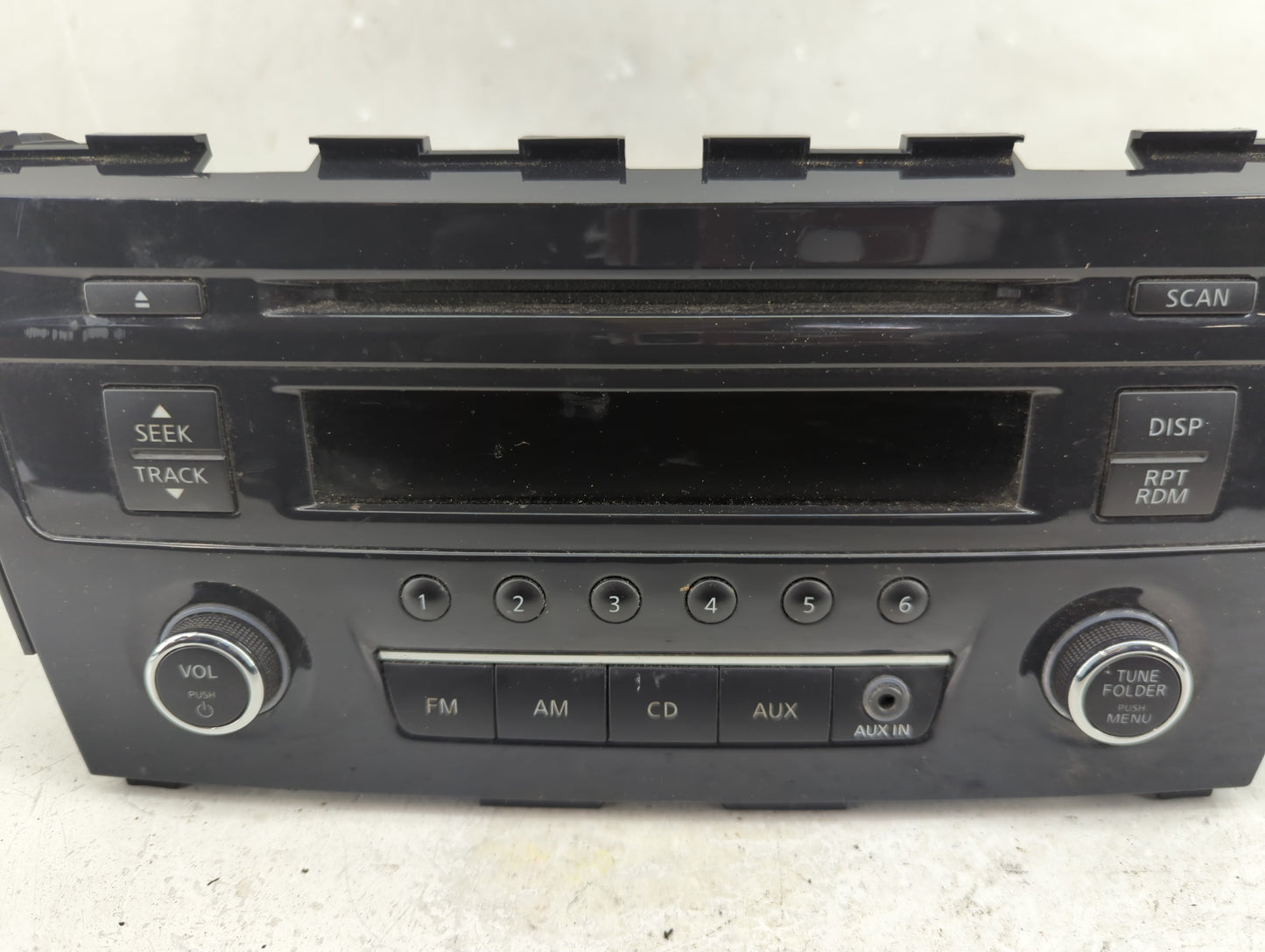 2013-2015 Nissan Altima Radio AM FM Cd Player Receiver Replacement P/N:28185 3TB0G Fits Fits 2013 2014 2015 OEM Used Auto Pa