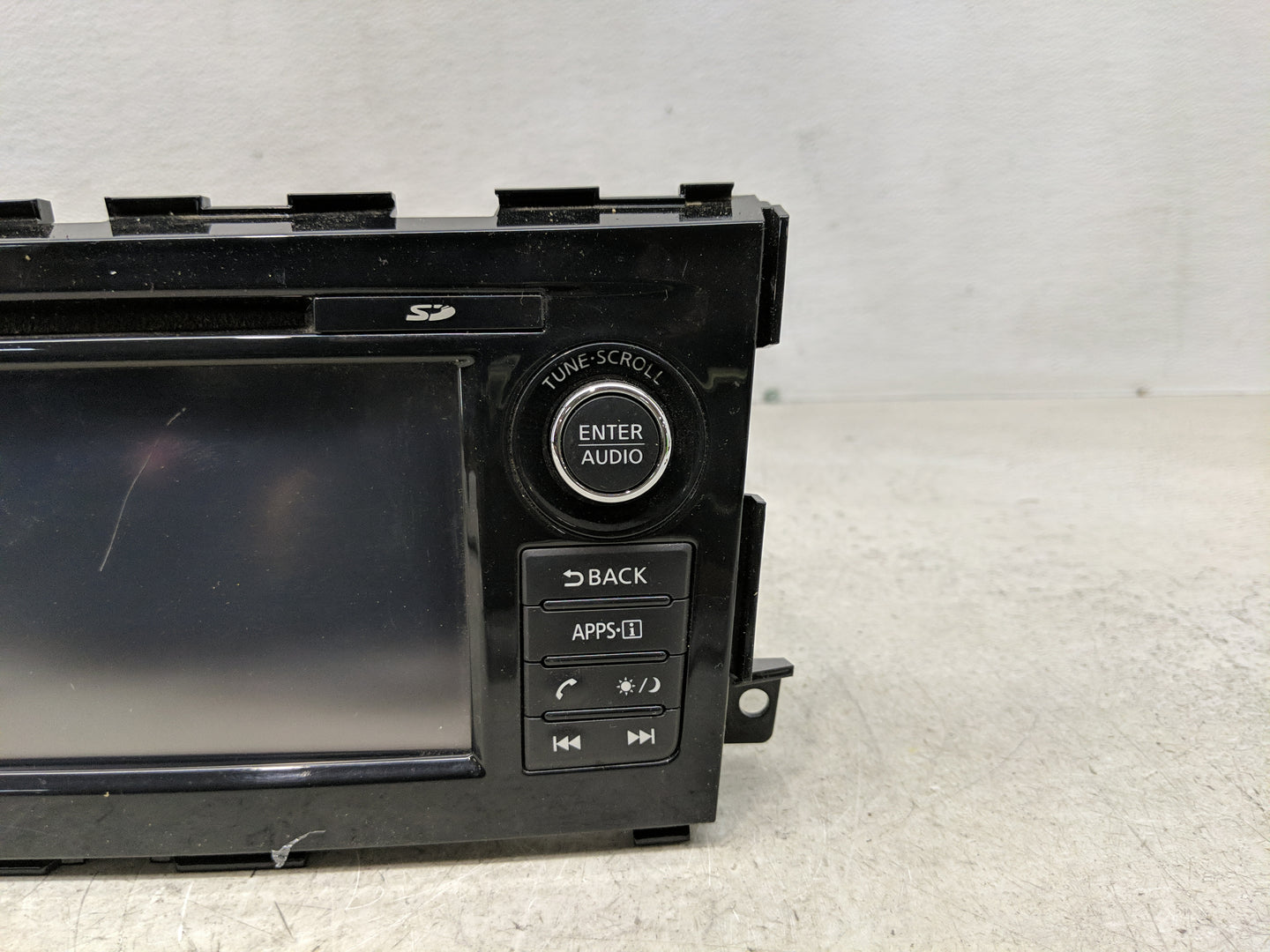 2015 Nissan Altima Radio AM FM Cd Player Receiver Replacement P/N:259159HP0B 7 612 051 338 Fits OEM Used Auto Parts - Oemuse