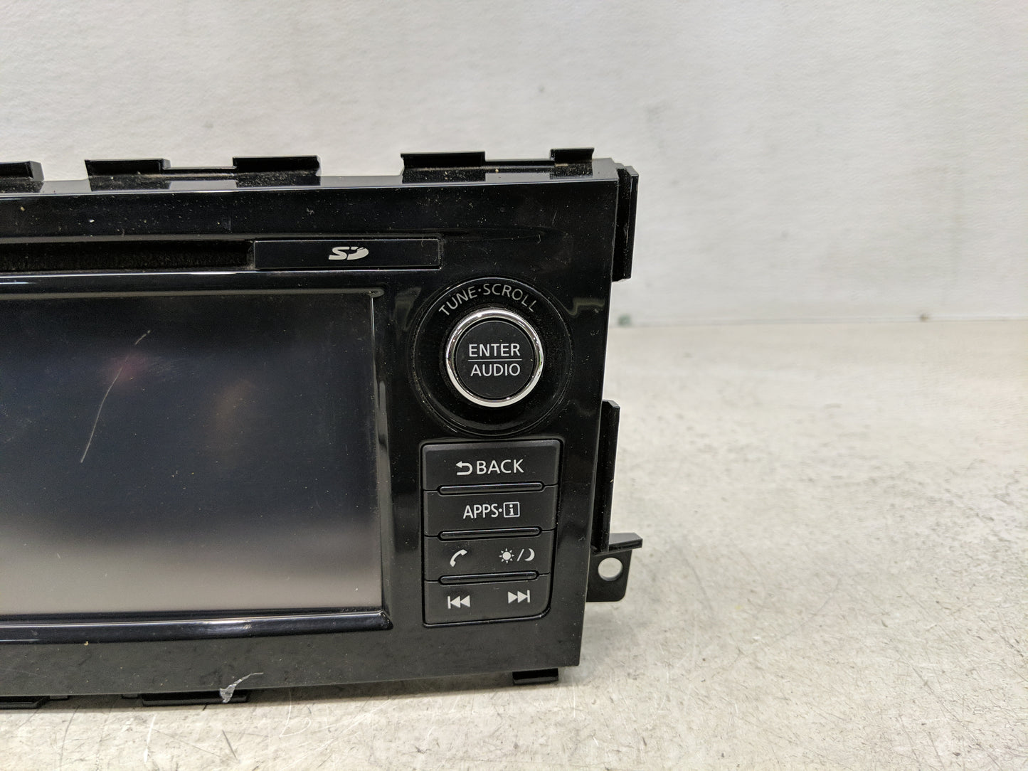 2015 Nissan Altima Radio AM FM Cd Player Receiver Replacement P/N:259159HP0B 7 612 051 338 Fits OEM Used Auto Parts - Oemuse