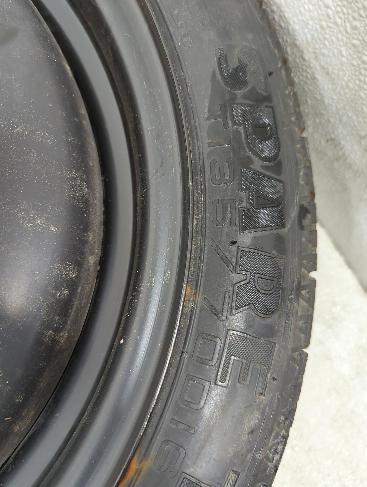 2013-2018 Nissan Altima Spare Donut Tire Wheel Rim Oem 1374887 - Oemusedautoparts1.com