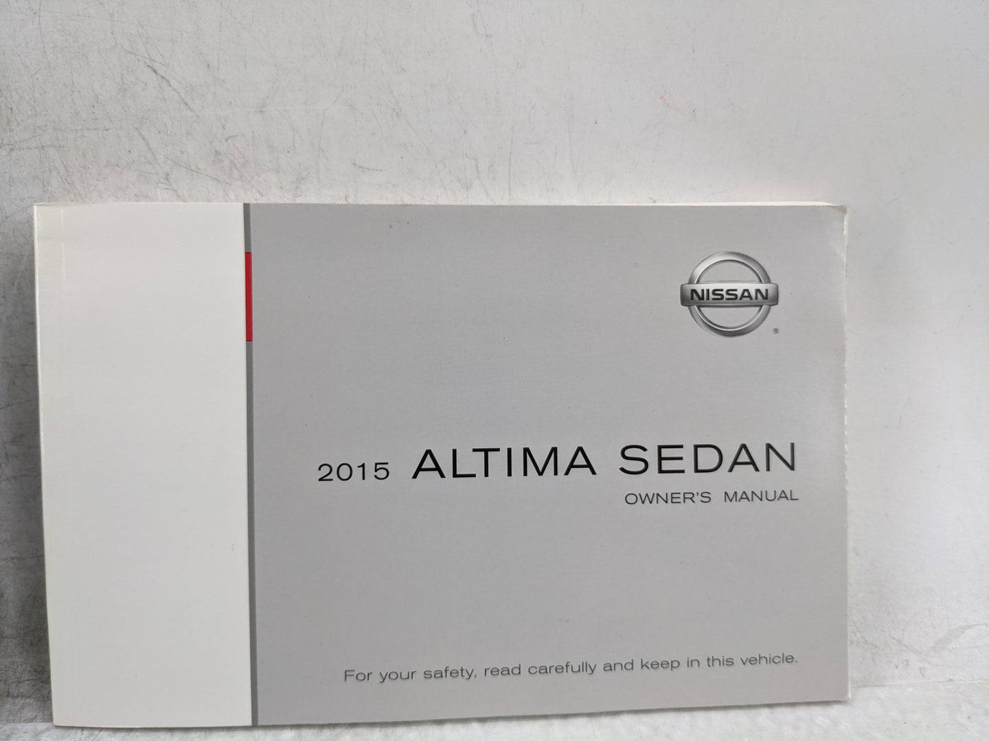 2015 Nissan Altima Owners Manual Book Guide OEM Used Auto Parts - Oemusedautoparts1.com