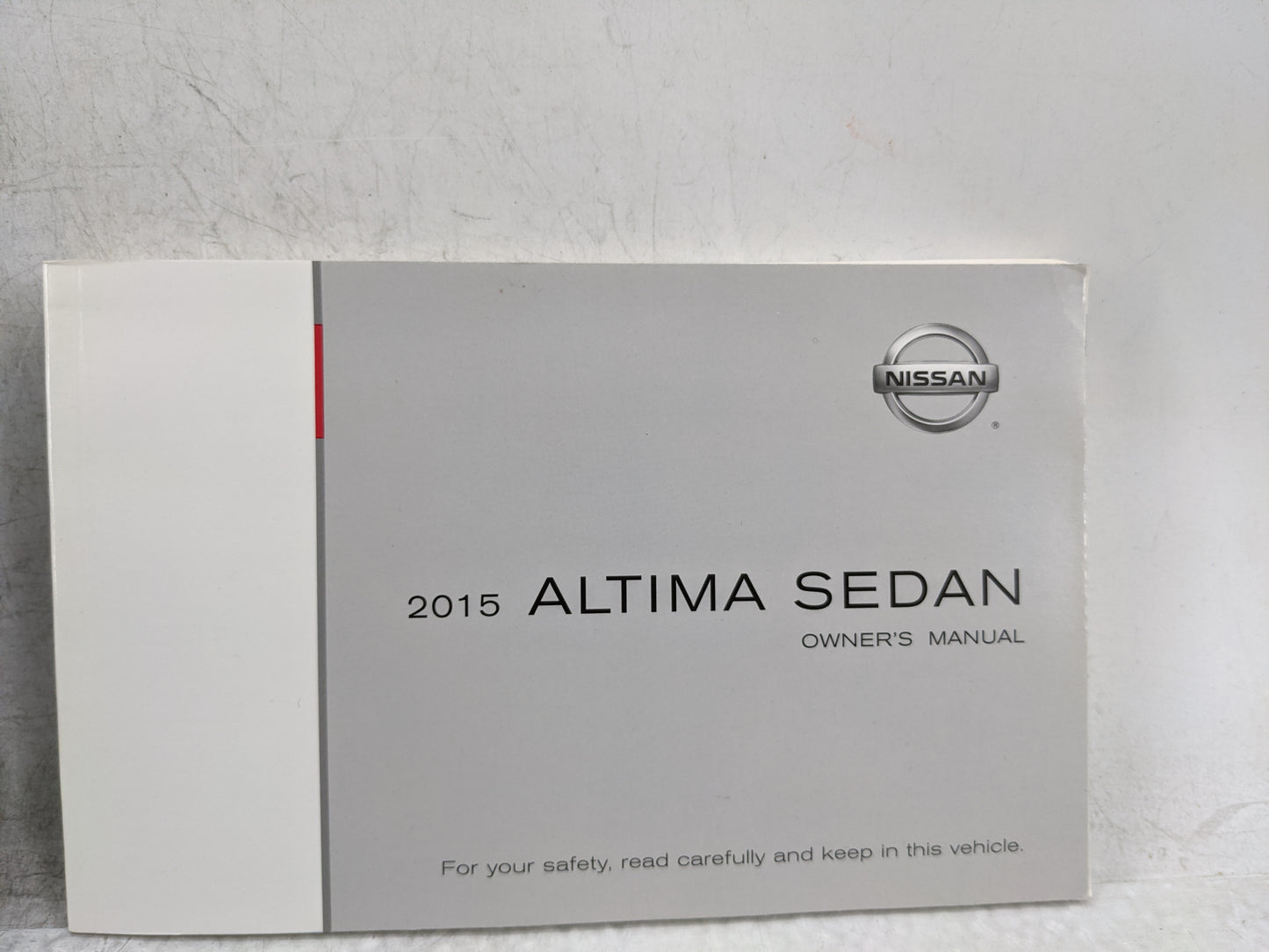 2015 Nissan Altima Owners Manual Book Guide OEM Used Auto Parts - Oemusedautoparts1.com