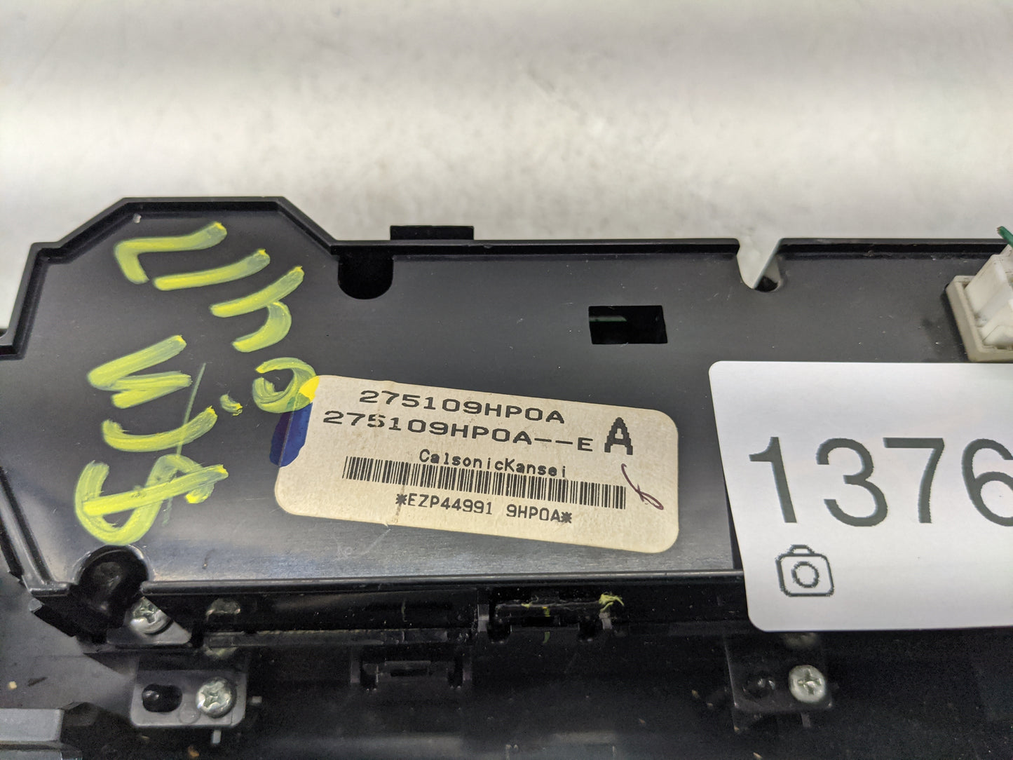 2015 Nissan Altima Climate Control Module Temperature AC/Heater Replacement P/N:275109HP0A Fits OEM Used Auto Parts - Oemuse