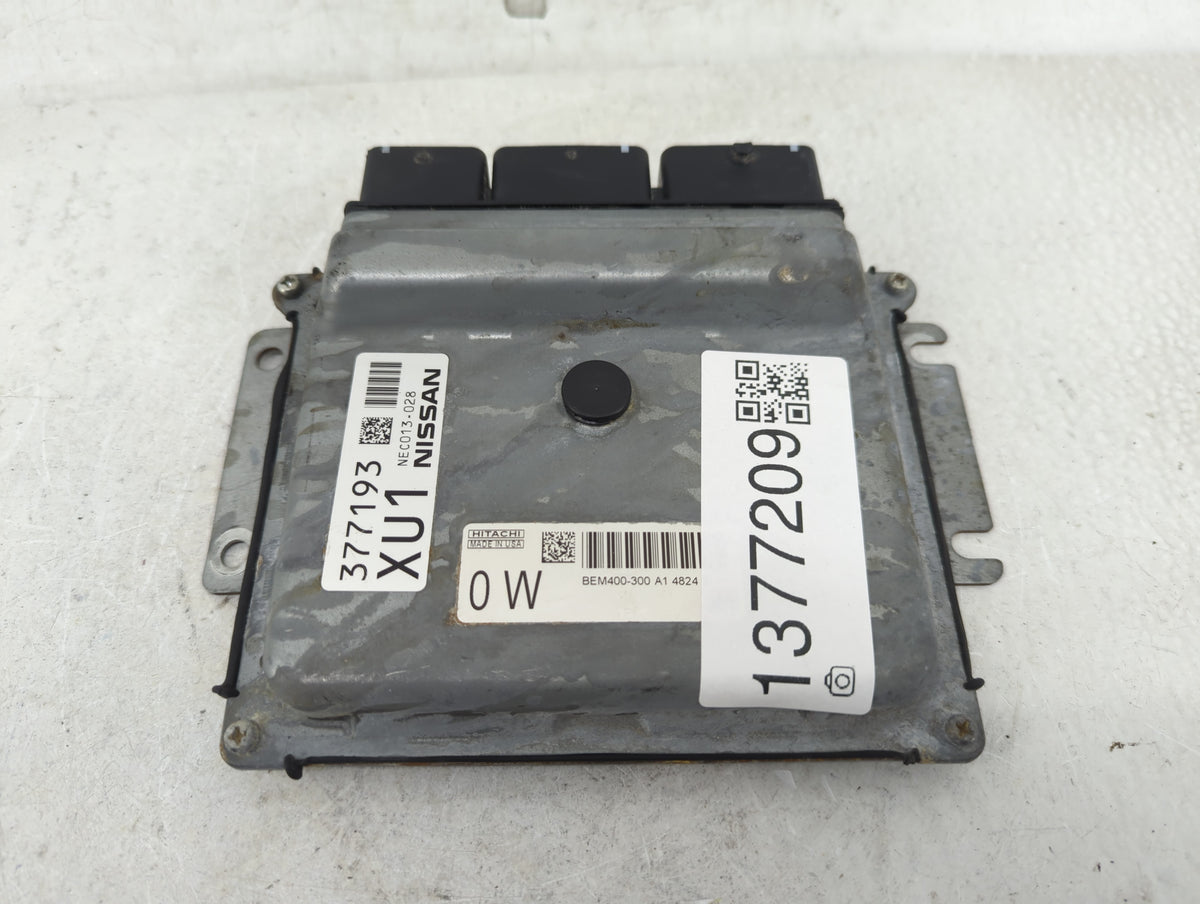 2015 Nissan Altima PCM Engine Control Computer ECU ECM PCU OEM P/N:BEM400-300 NEC013-028 Fits 2013 2014 OEM Used Auto Parts 