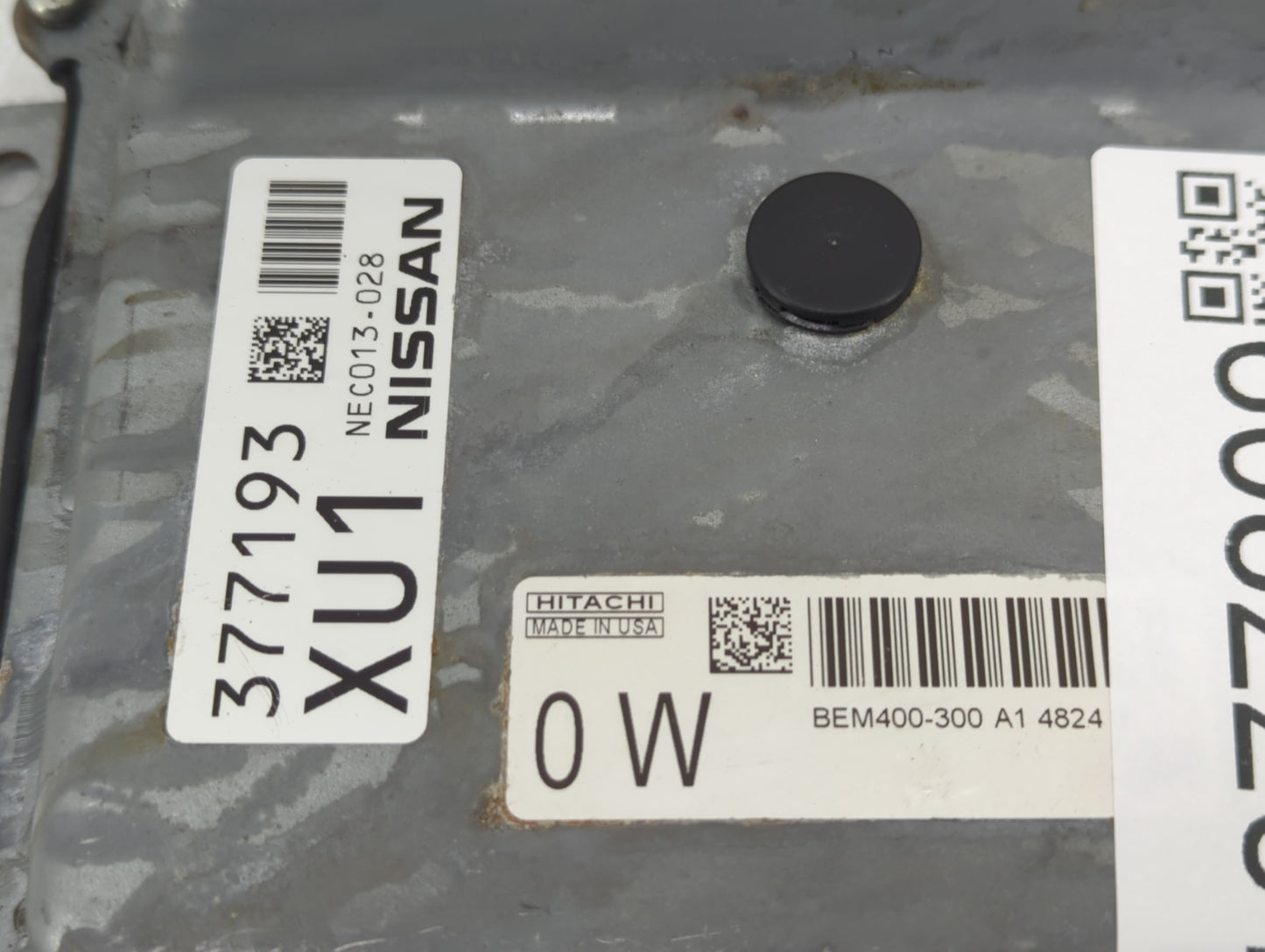 2015 Nissan Altima PCM Engine Control Computer ECU ECM PCU OEM P/N:BEM400-300 NEC013-028 Fits Fits 2013 2014 OEM Used Auto P