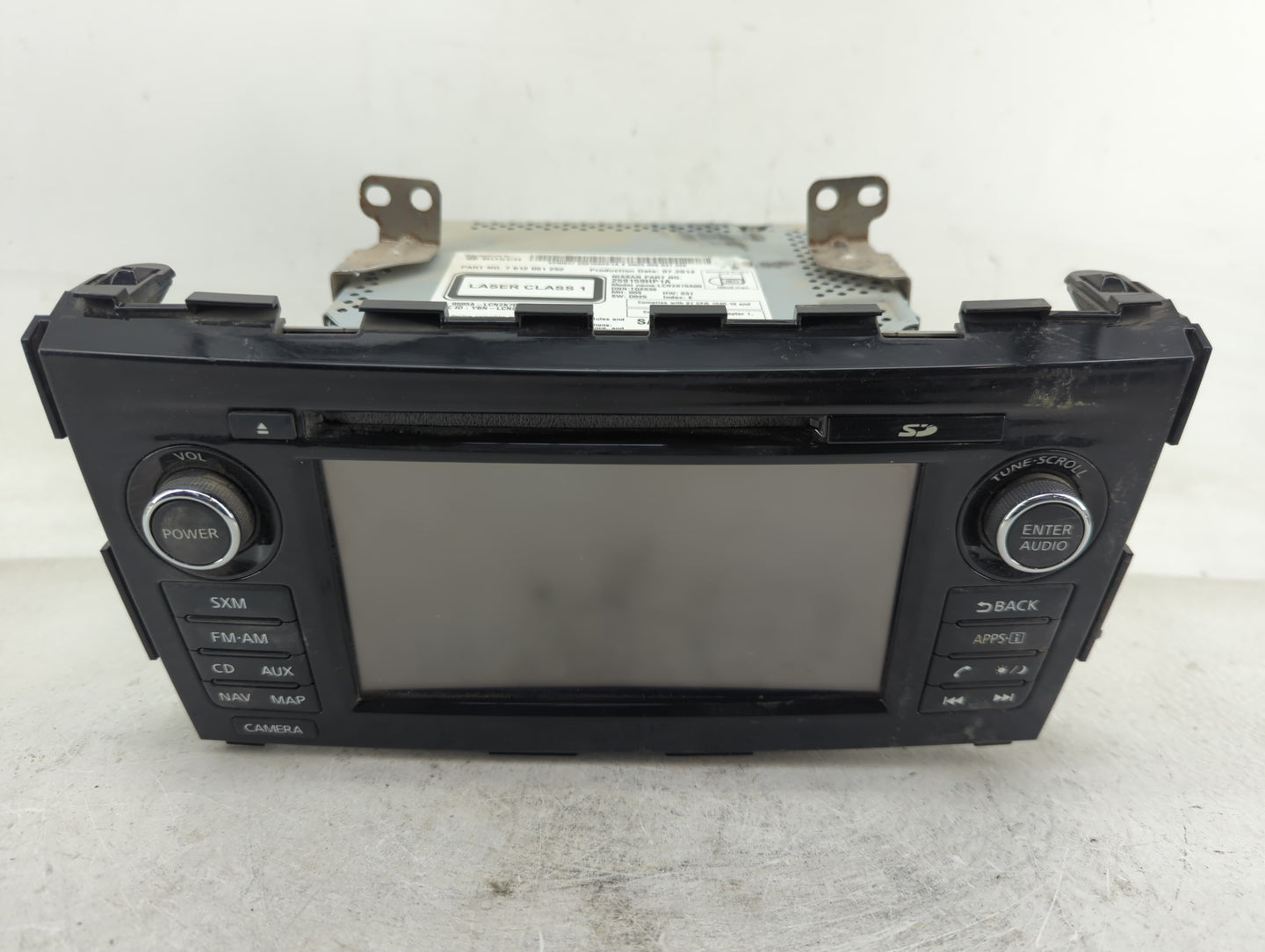 2015 Nissan Altima Radio AM FM Cd Player Receiver Replacement P/N:259159HP1A 7 612 051 252, 259159HP0B, 7 612 051 338 Fits O