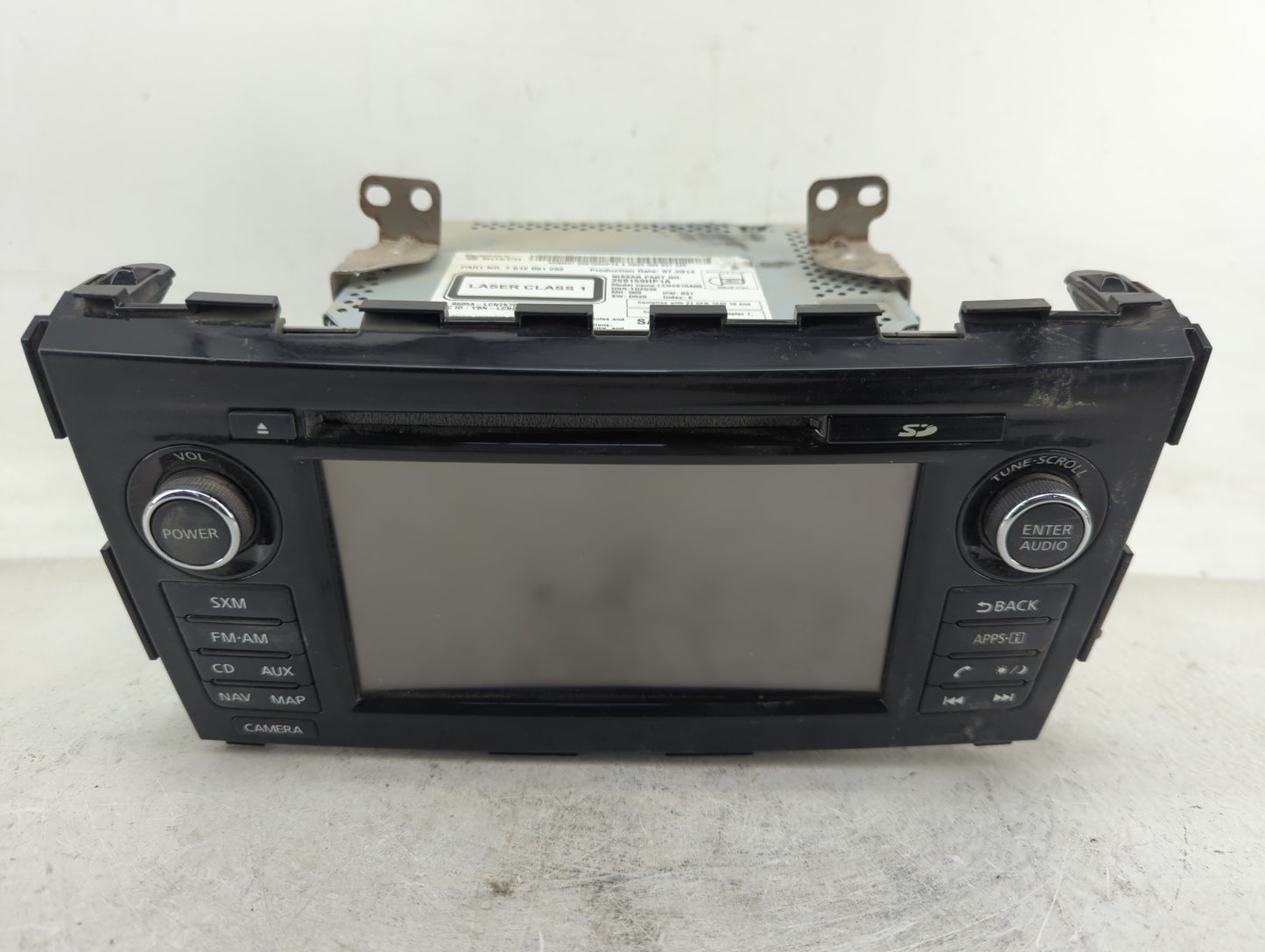 2015 Nissan Altima Radio AM FM Cd Player Receiver Replacement P/N:259159HP1A 7 612 051 252, 259159HP0B, 7 612 051 338 Fits O