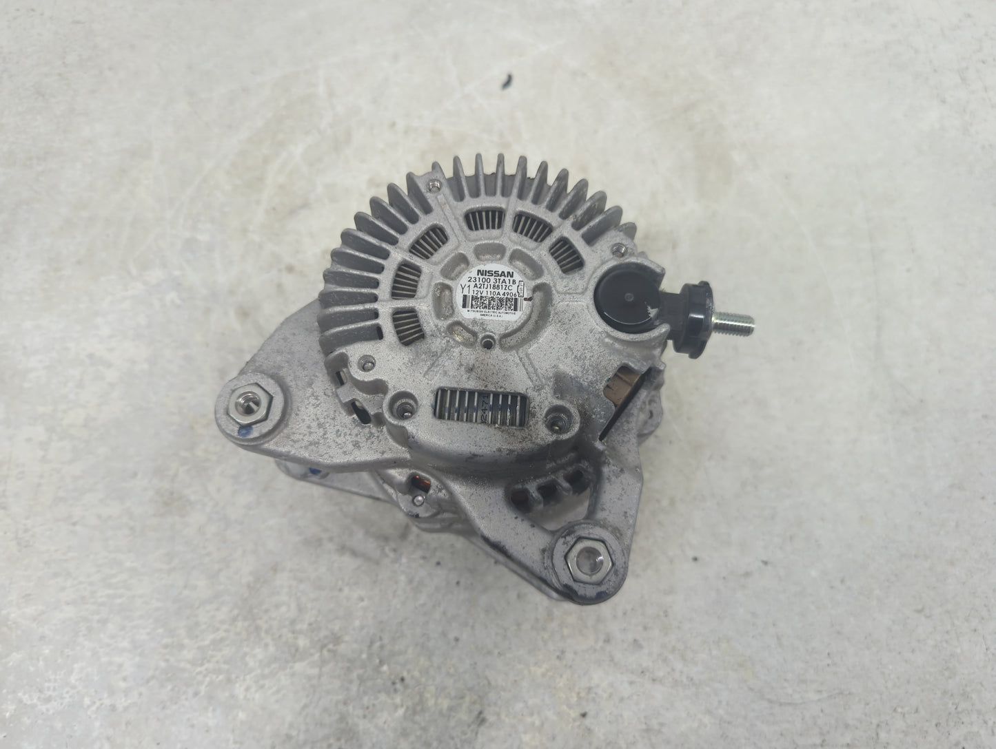 2013-2017 Nissan Altima Alternator Replacement Generator Charging Assembly Engine OEM P/N:23100-3TA1B Fits OEM Used Auto Par