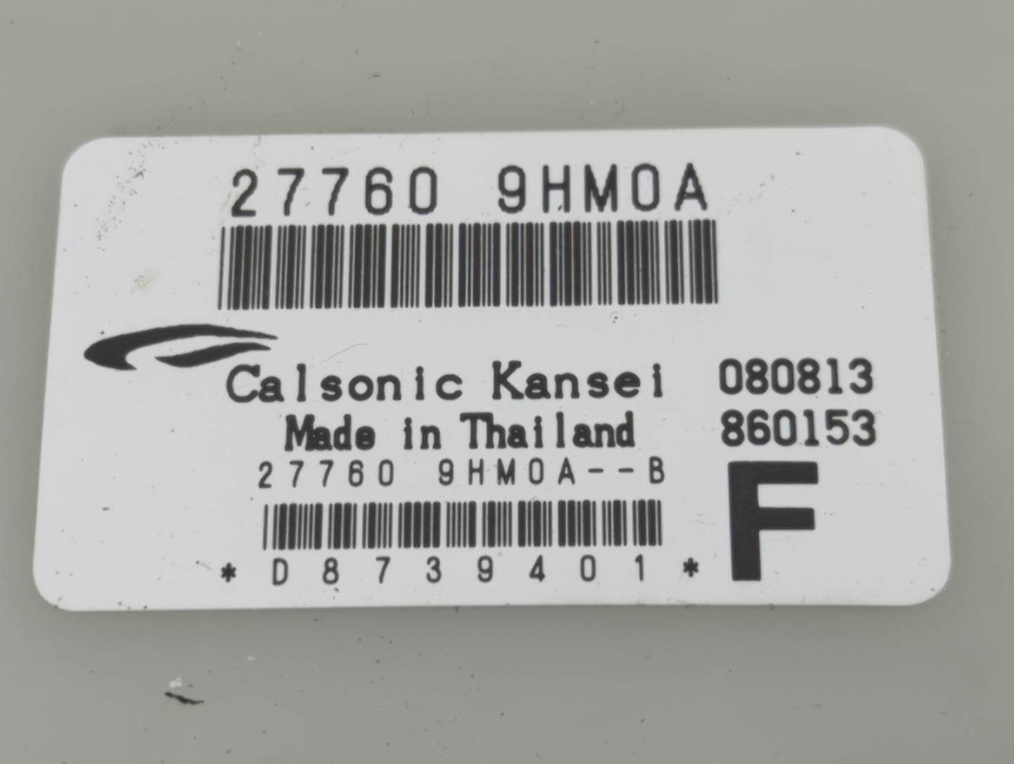 2014-2015 Nissan Altima Temperature Control Module 27760-9hm0a - Oemusedautoparts1.com