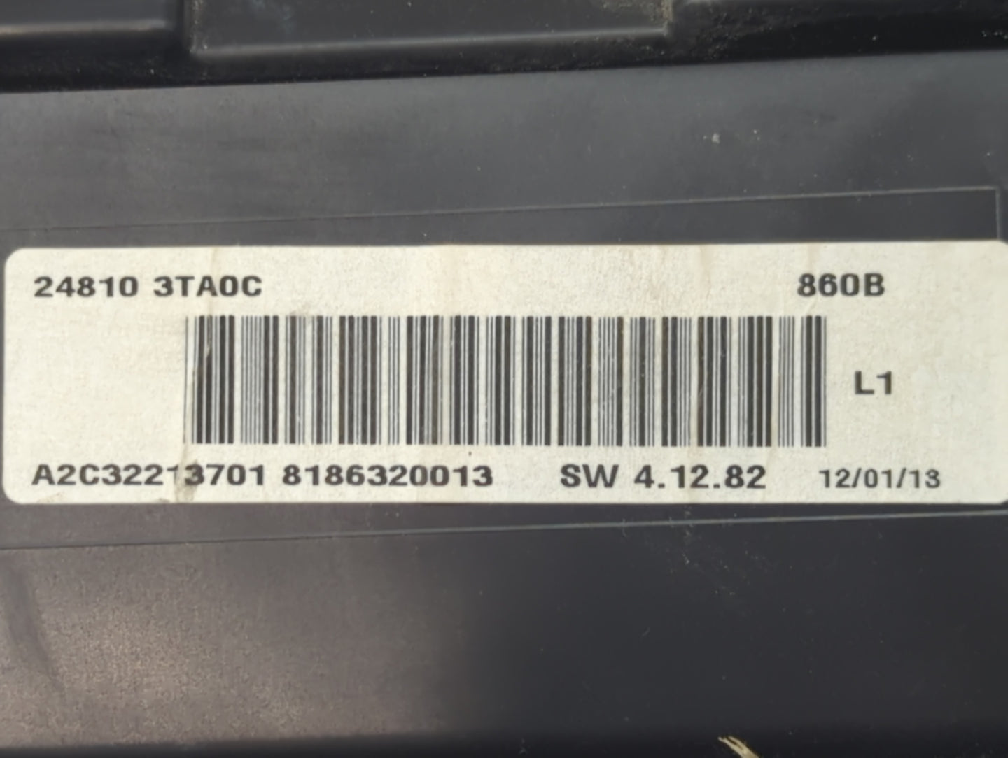 2015 Nissan Altima Instrument Cluster Speedometer Gauges P/N:24810 3TA0C Miles: Fits OEM Used Auto Parts - Oemusedautoparts1