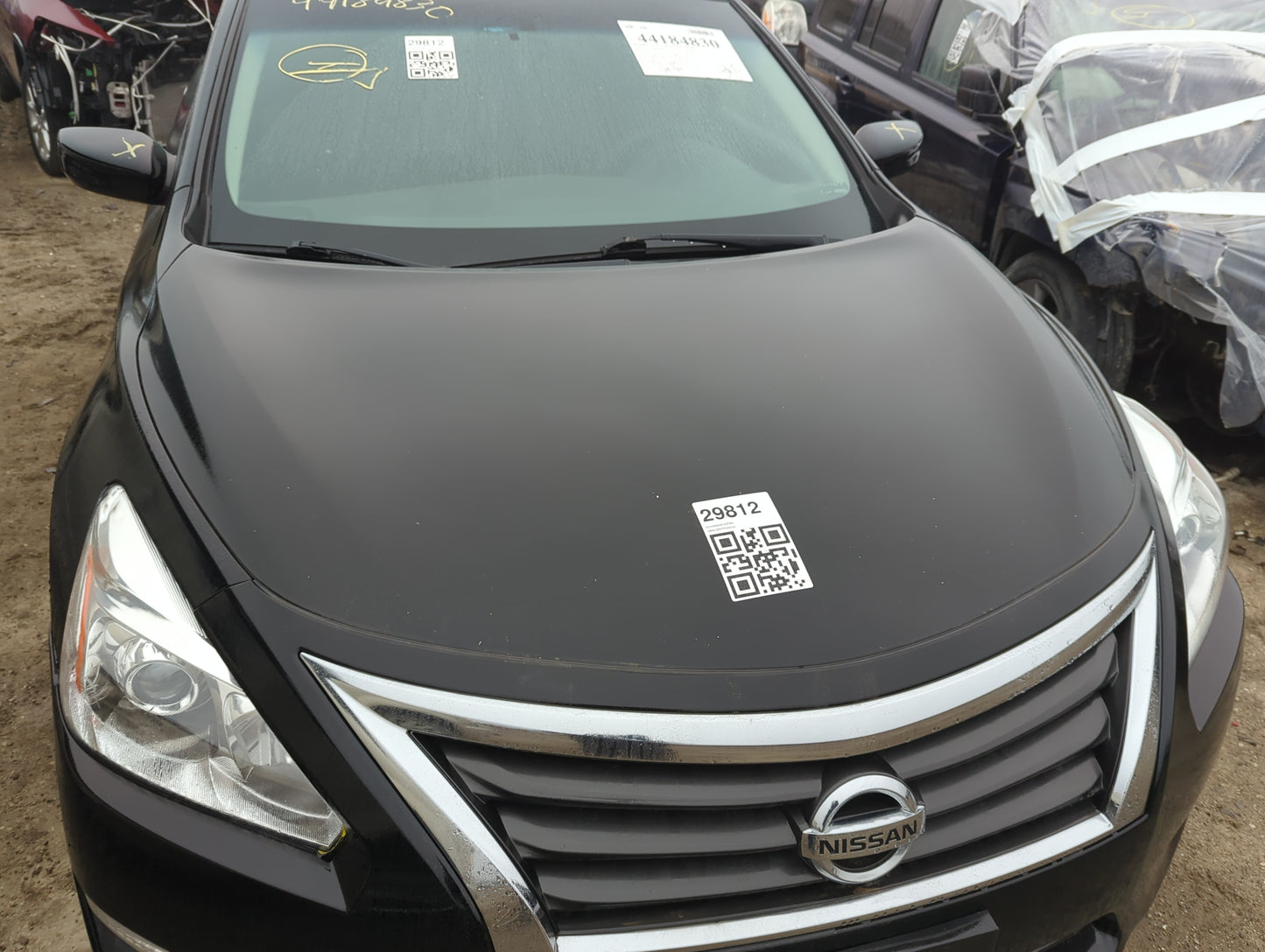2013-2015 Nissan Altima Hood Oem 1386141 - Oemusedautoparts1.com