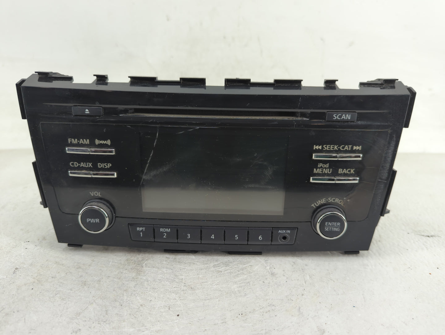 2013-2015 Nissan Altima Radio AM FM Cd Player Receiver Replacement P/N:28185-3TA0B Fits Fits 2013 2014 2015 OEM Used Auto Pa