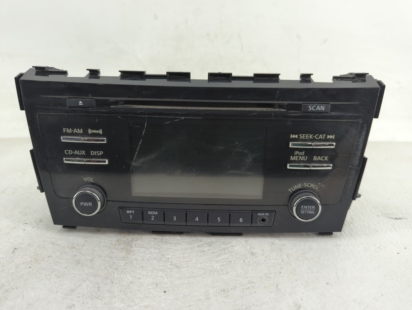2013-2015 Nissan Altima Radio AM FM Cd Player Receiver Replacement P/N:28185-3TA0B Fits Fits 2013 2014 2015 OEM Used Auto Pa