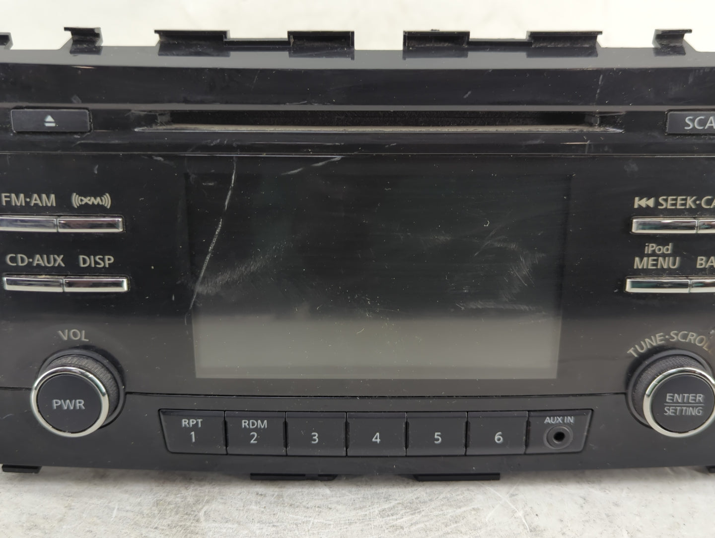 2013-2015 Nissan Altima Radio AM FM Cd Player Receiver Replacement P/N:28185-3TA0B Fits Fits 2013 2014 2015 OEM Used Auto Pa