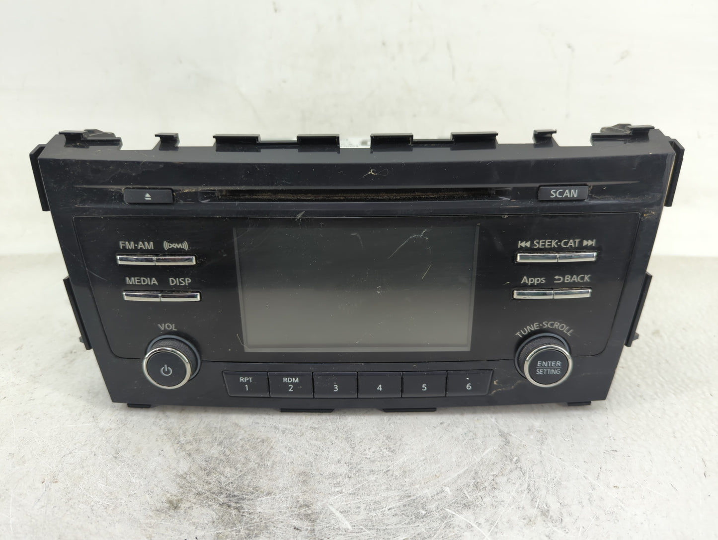 2013-2015 Nissan Altima Radio AM FM Cd Player Receiver Replacement P/N:28185 3TA1B Fits Fits 2013 2014 2015 OEM Used Auto Pa