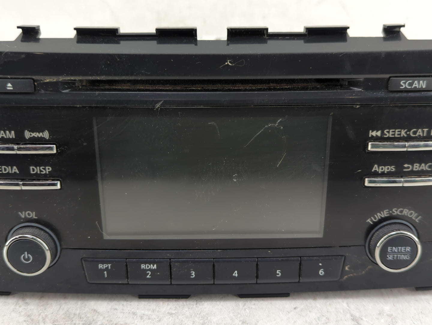 2013-2015 Nissan Altima Radio AM FM Cd Player Receiver Replacement P/N:28185 3TA1B Fits Fits 2013 2014 2015 OEM Used Auto Pa
