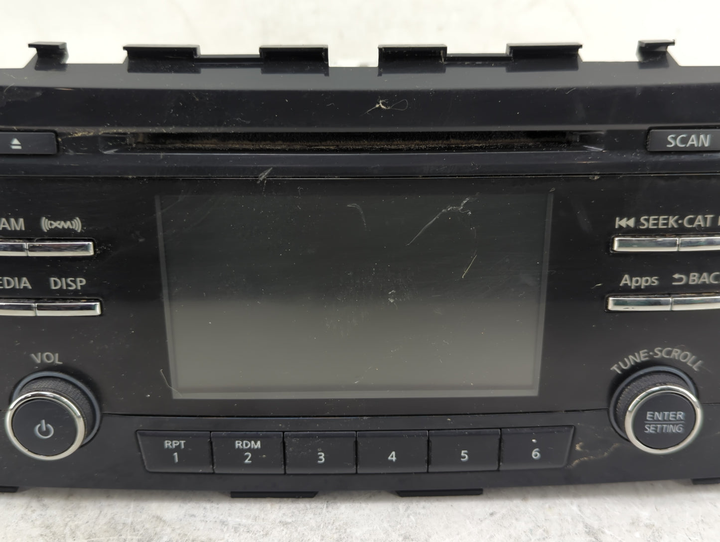 2013-2015 Nissan Altima Radio AM FM Cd Player Receiver Replacement P/N:28185 3TA1B Fits Fits 2013 2014 2015 OEM Used Auto Pa