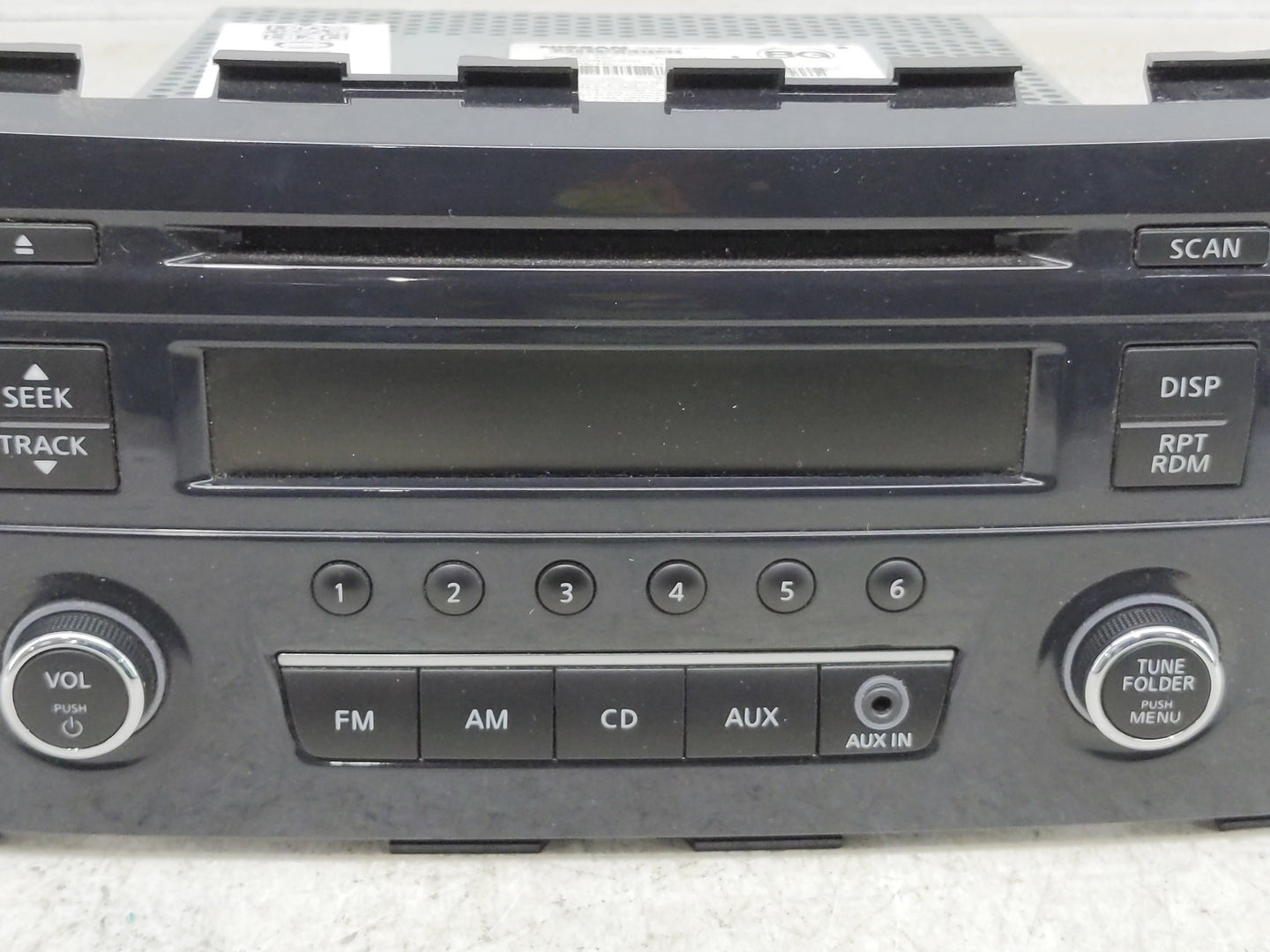 2013-2015 Nissan Altima Radio AM FM Cd Player Receiver Replacement P/N:28185 3TB0G Fits Fits 2013 2014 2015 OEM Used Auto Pa