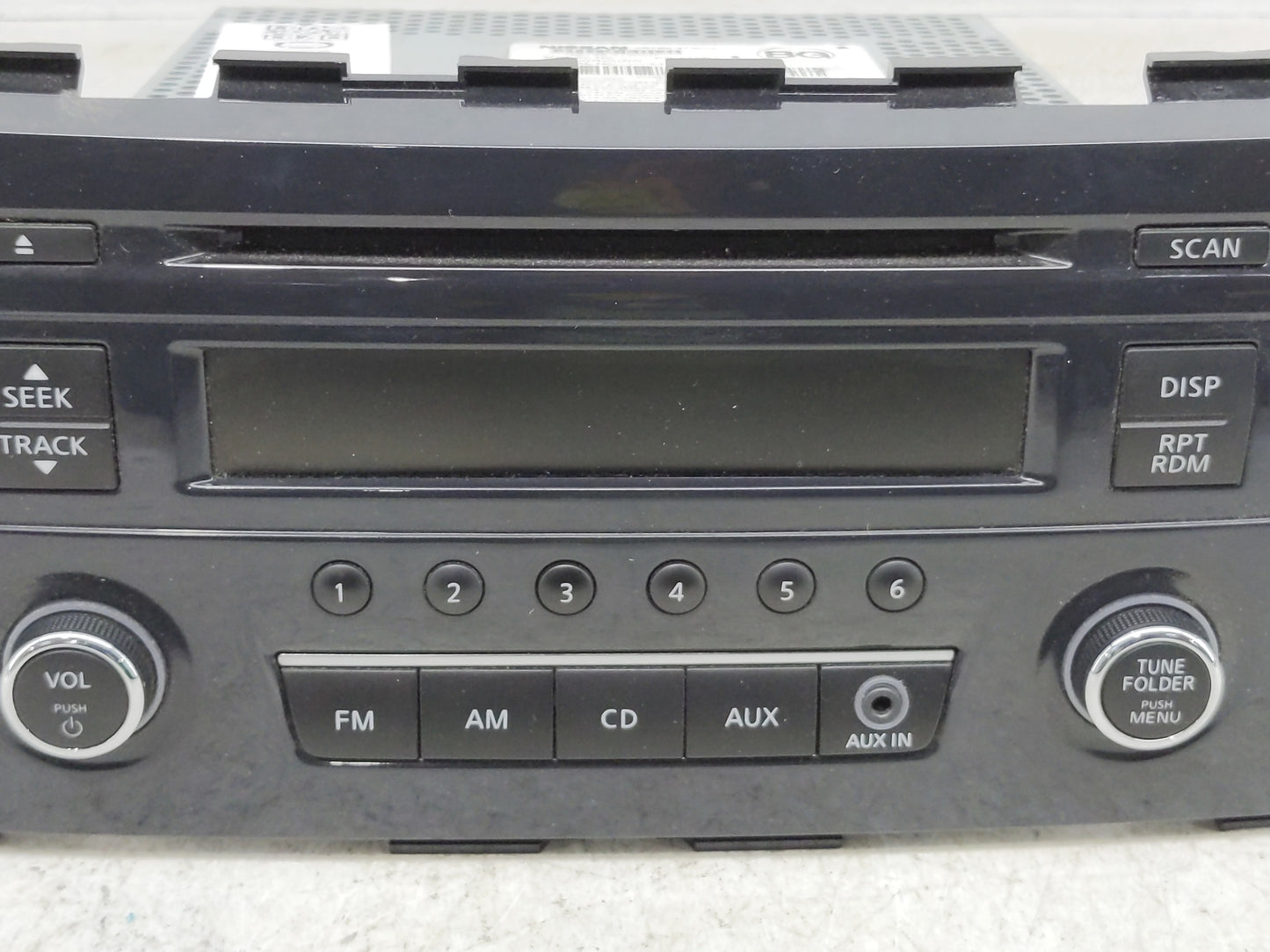 2013-2015 Nissan Altima Radio AM FM Cd Player Receiver Replacement P/N:28185 3TB0G Fits Fits 2013 2014 2015 OEM Used Auto Pa