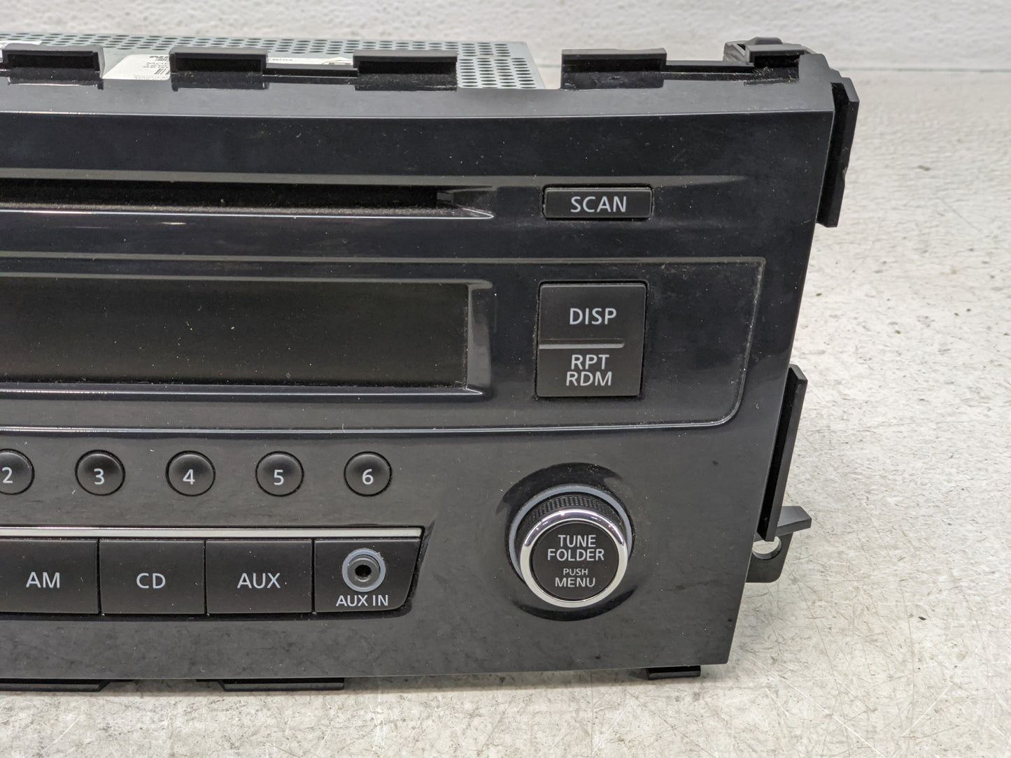 2013-2015 Nissan Altima Radio AM FM Cd Player Receiver Replacement P/N:28185 3TB0G Fits Fits 2013 2014 2015 OEM Used Auto Pa