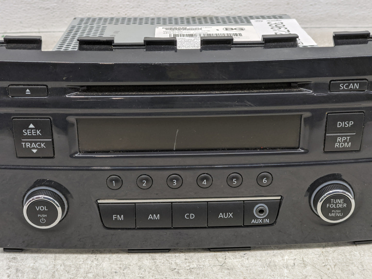 2013-2015 Nissan Altima Radio AM FM Cd Player Receiver Replacement P/N:28185 3TB0G Fits Fits 2013 2014 2015 OEM Used Auto Pa