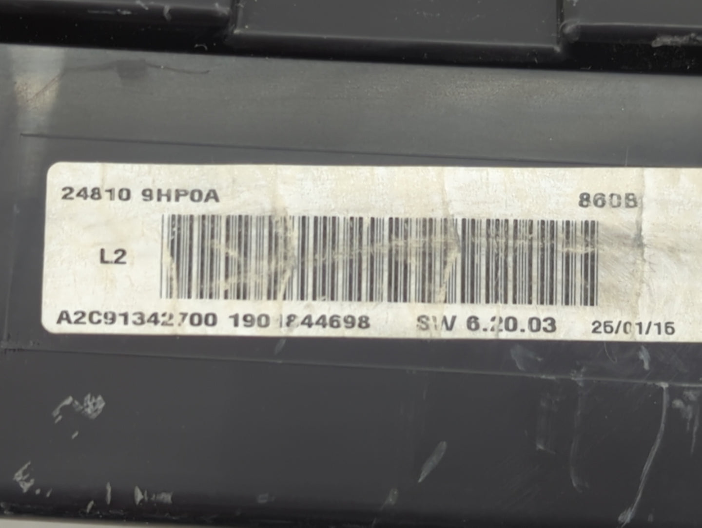 2015 Nissan Altima Instrument Cluster Speedometer Gauges P/N:24810-9HP0A Fits OEM Used Auto Parts - Oemusedautoparts1.com